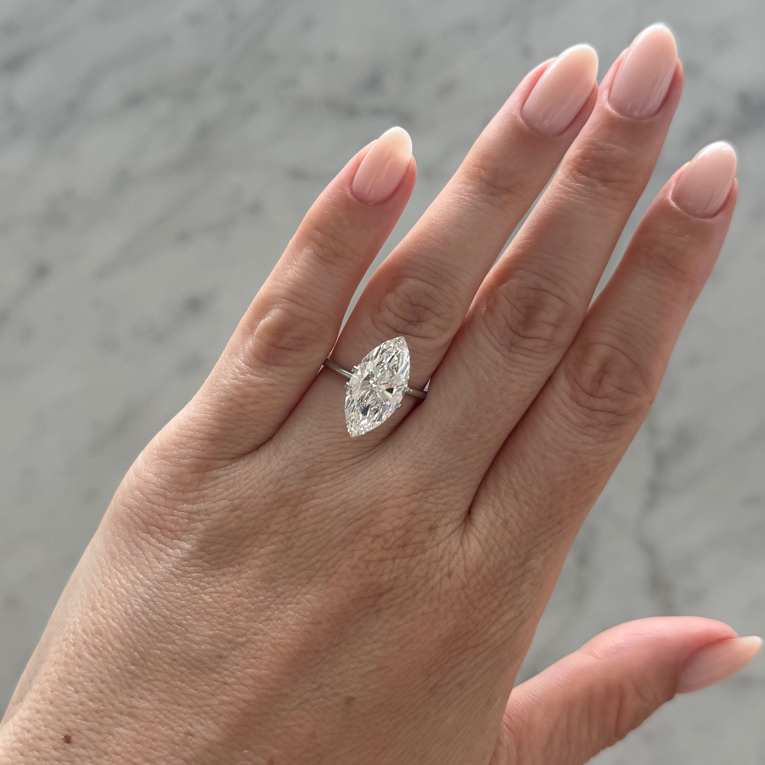 Marquise | 5.04ct F VVS2 | 2.07 ratio | IGI Certified LG705504892