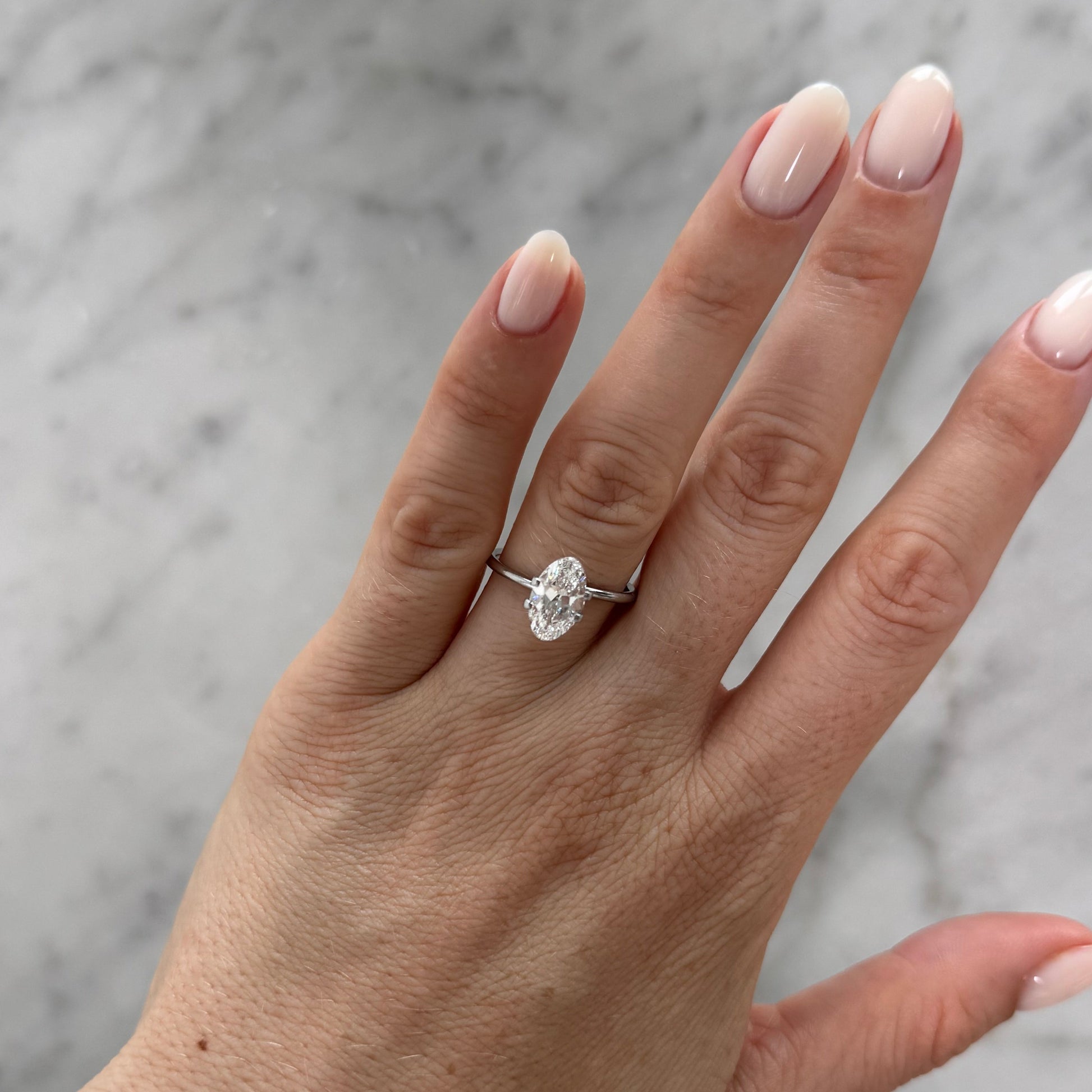 Antique-style Moval | 2.01ct D VS1 | 1.67 ratio | IGI Certified 723531843