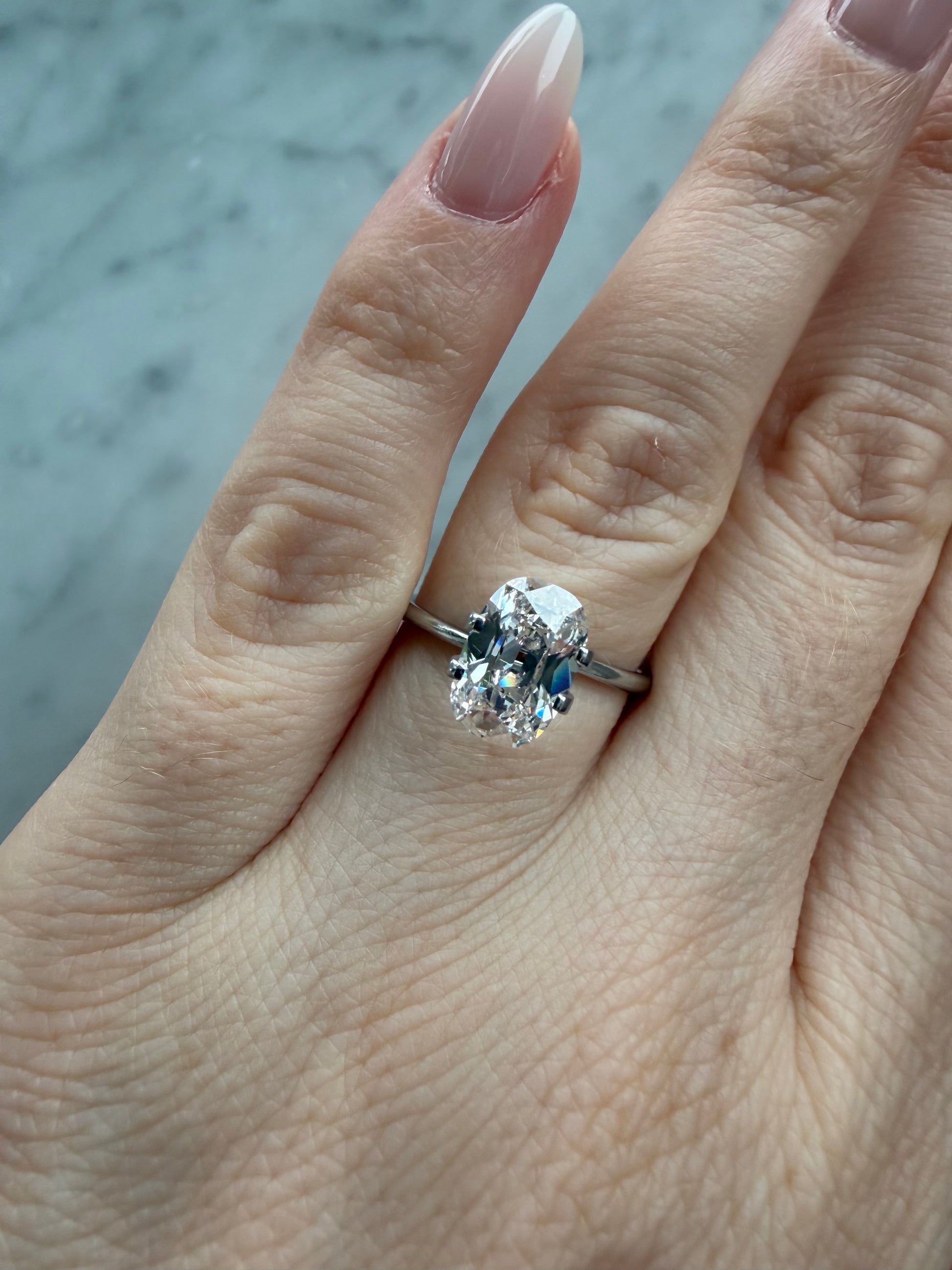 Old Mine Cushion | 2.02ct E VS1 | 1.5 ratio | LG743548631 | OM202