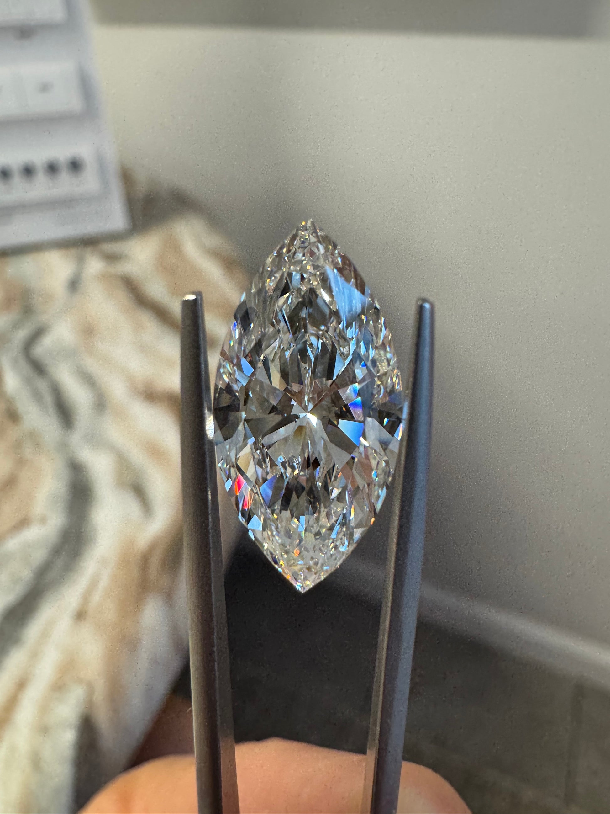 Marquise | 7.07ct G VS1 | 2.03 ratio | IGI Certified