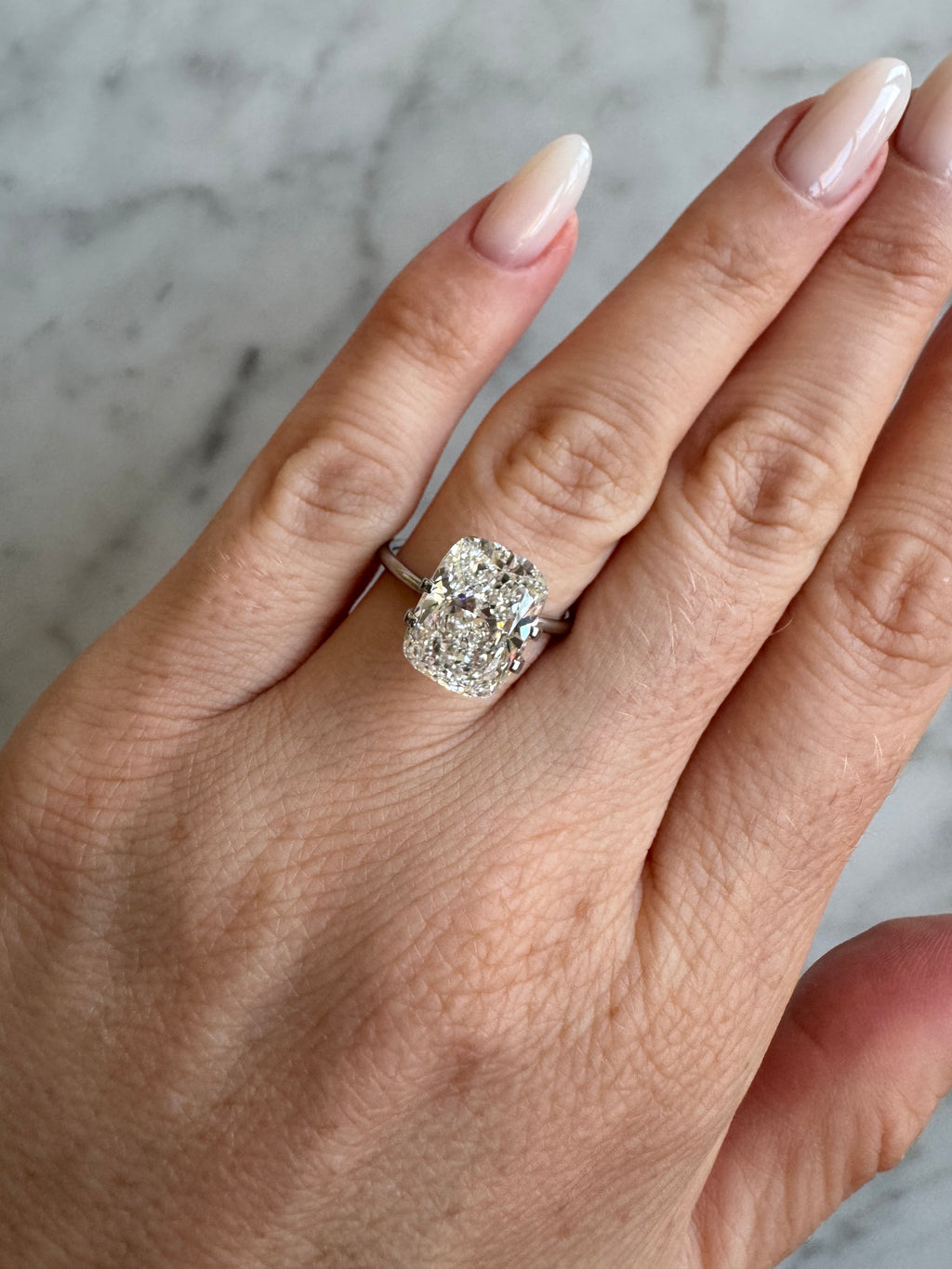 5ct Elongated Cushion Loose Diamond