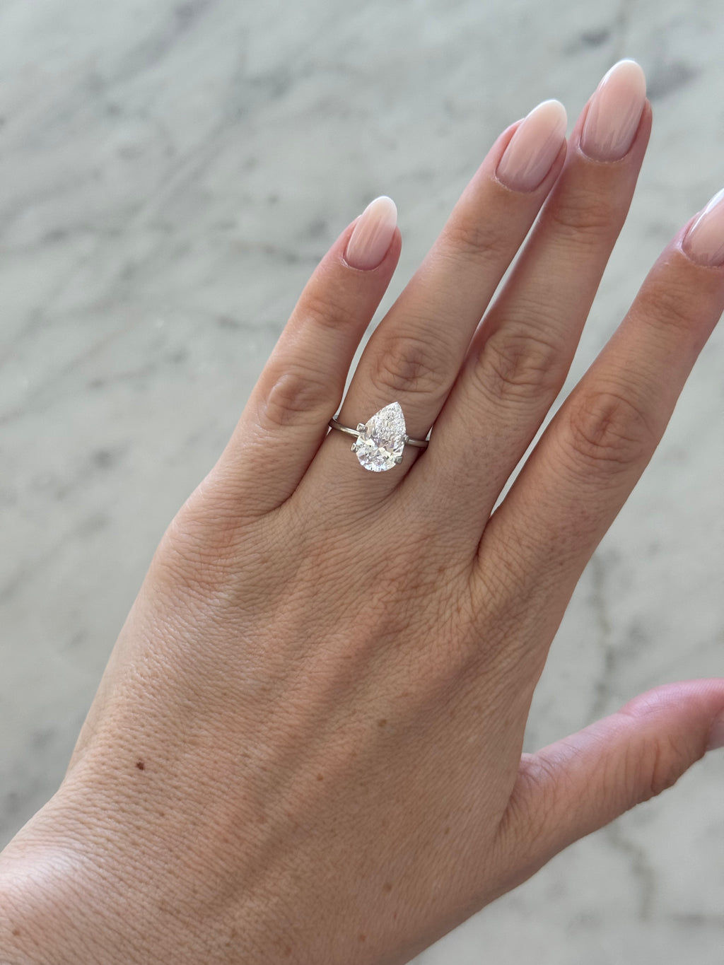 Pear | 3.10ct D VS2 | 1.58 ratio | IGI Certified LG705539765