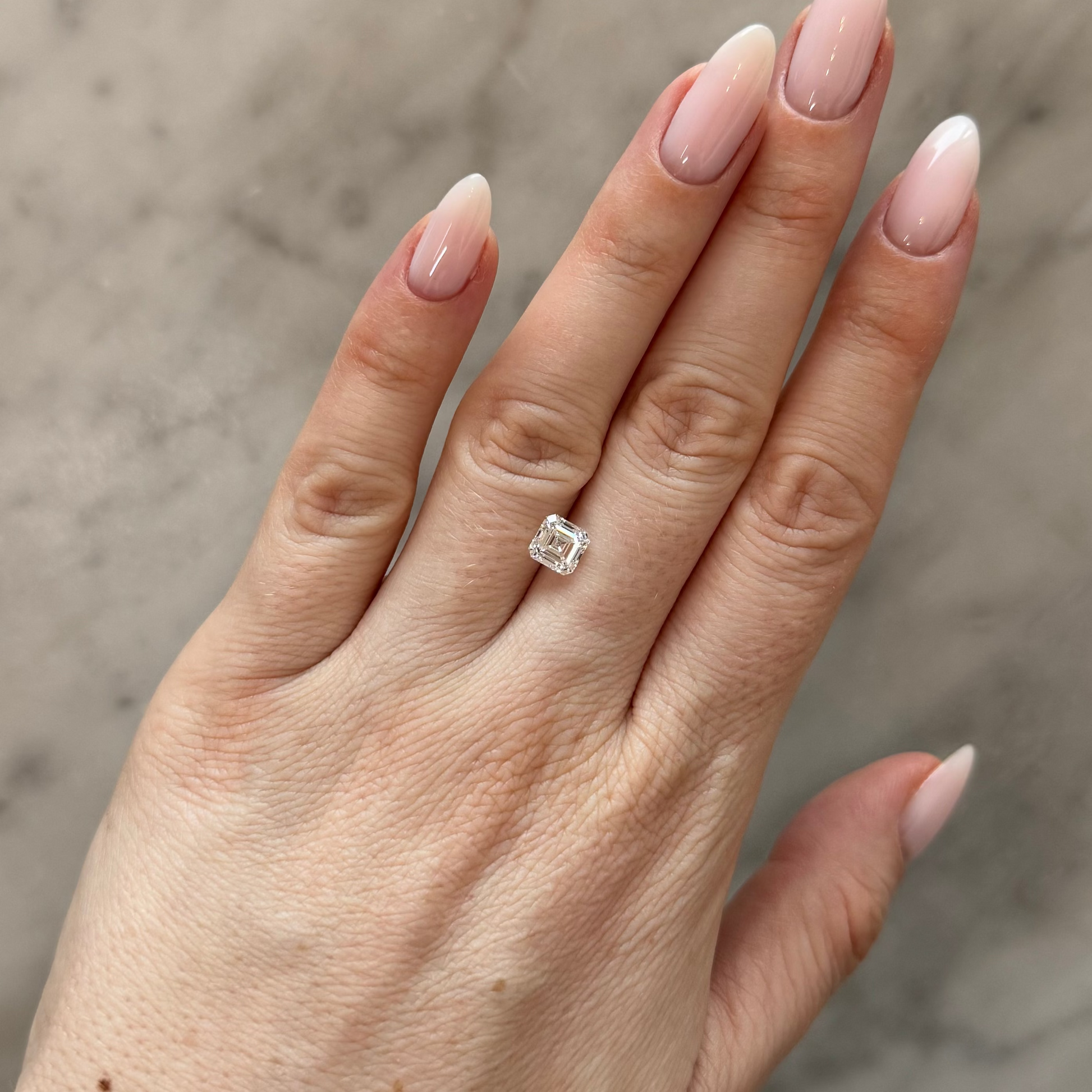 Asscher | 1.41ct D VVS2 | 1.01 ratio | IGI Certified LG722561164