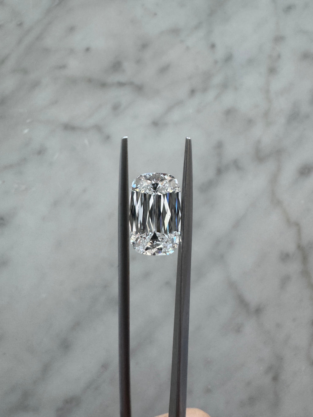 Crisscut Cushion | 5.10ct E VS2 | 1.61 ratio | IGI Certified