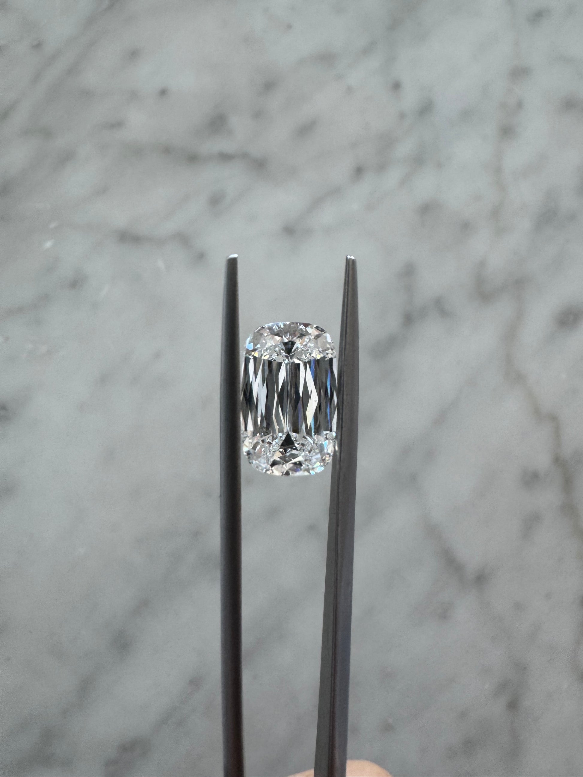 Crisscut Cushion | 5.10ct E VS2 | 1.61 ratio | IGI Certified