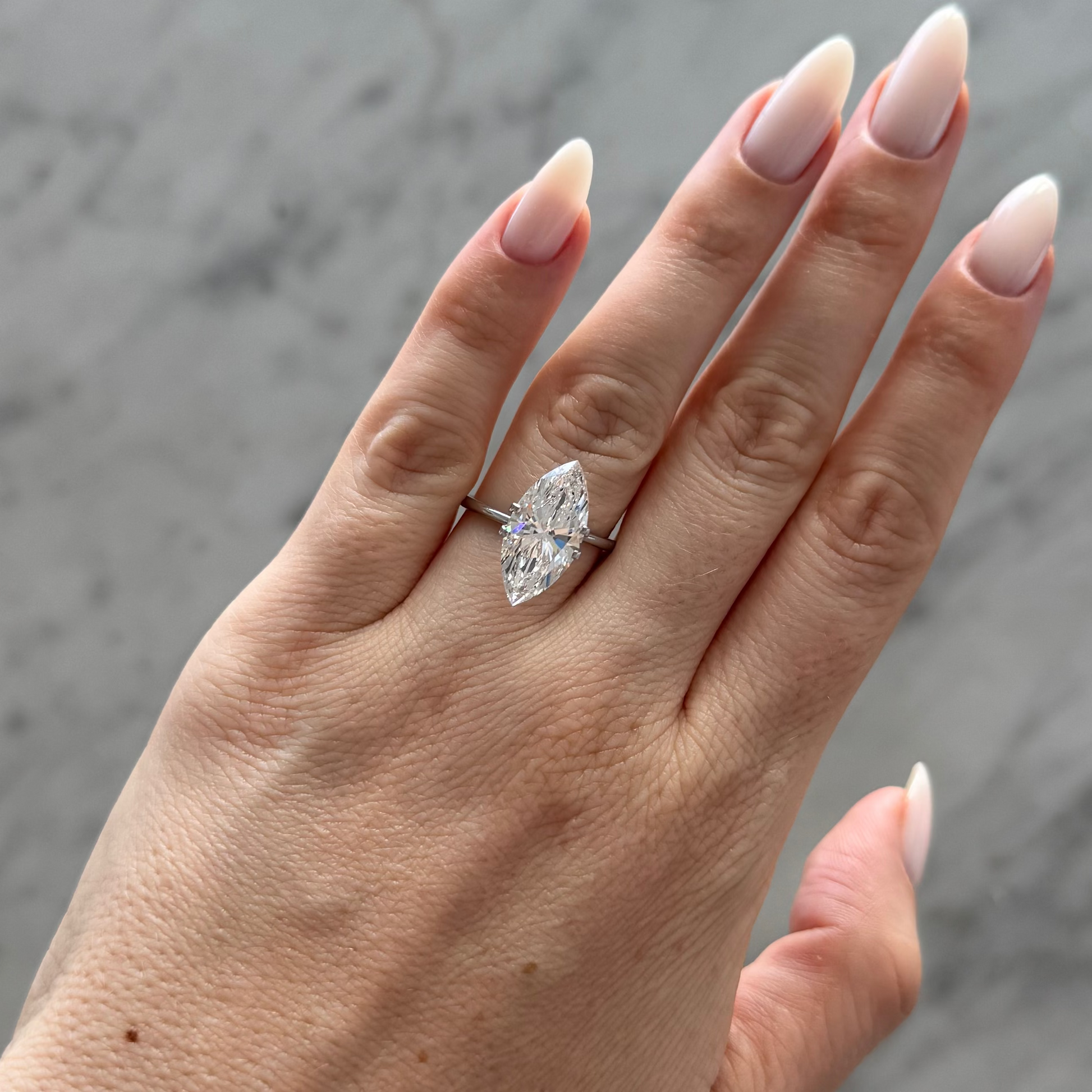 Marquise | 5.07ct F VS1 | 2.09 ratio | IGI Certified LG673421003