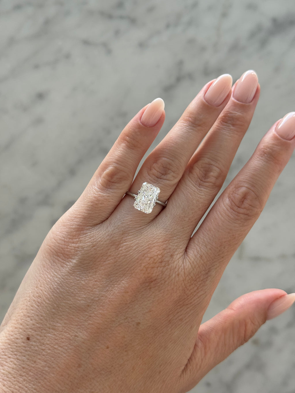 4ct Radiant Loose Diamond
