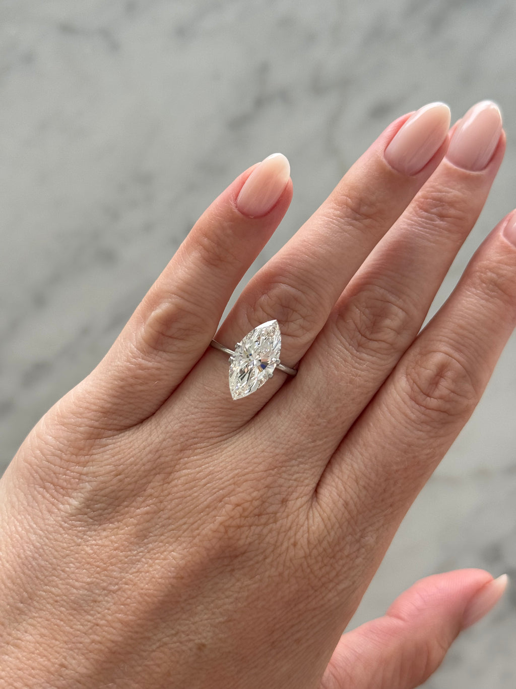 Marquise | 3.97ct F VS1 | 2.10 ratio | IGI Certified LG795691905