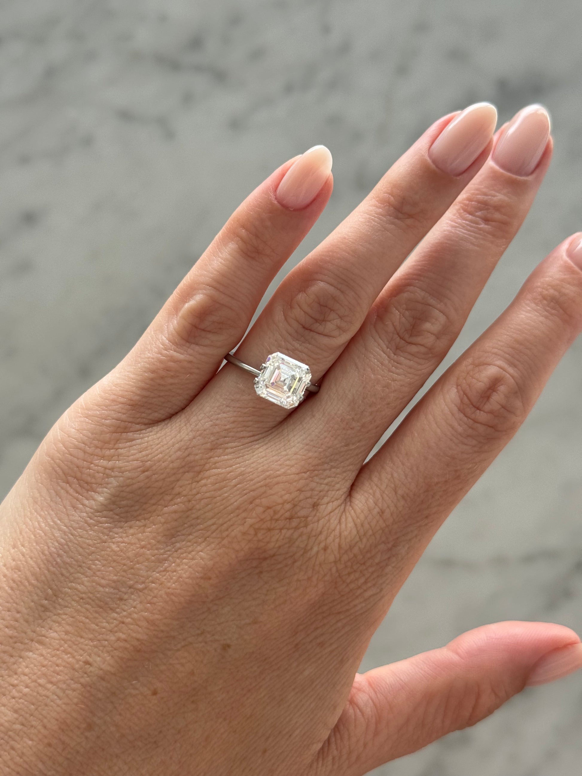 Asscher | 3.94ct E VS1 | IGI Certified LG741547296