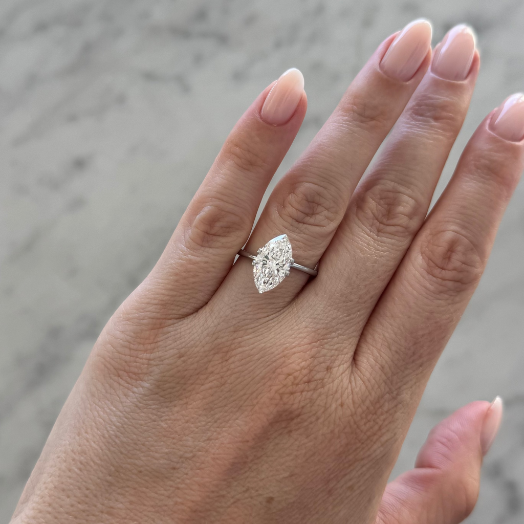 Marquise | 3.05ct E VVS2 | 1.85 ratio | IGI Certified LG747568335