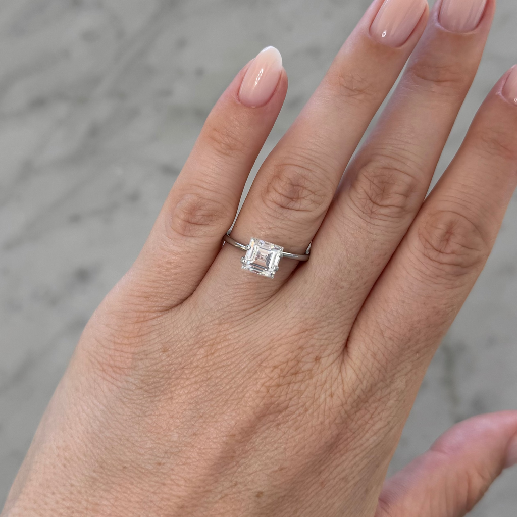 Asscher | 2.10ct D VVS2  | IGI Certified LG695520948