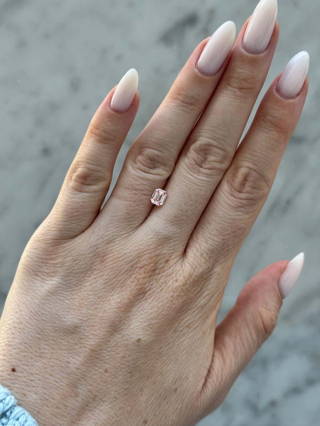 Emerald | 0.86ct Fancy Intense Pink VS3 | 1.26 ratio | IGI Certified 640442441