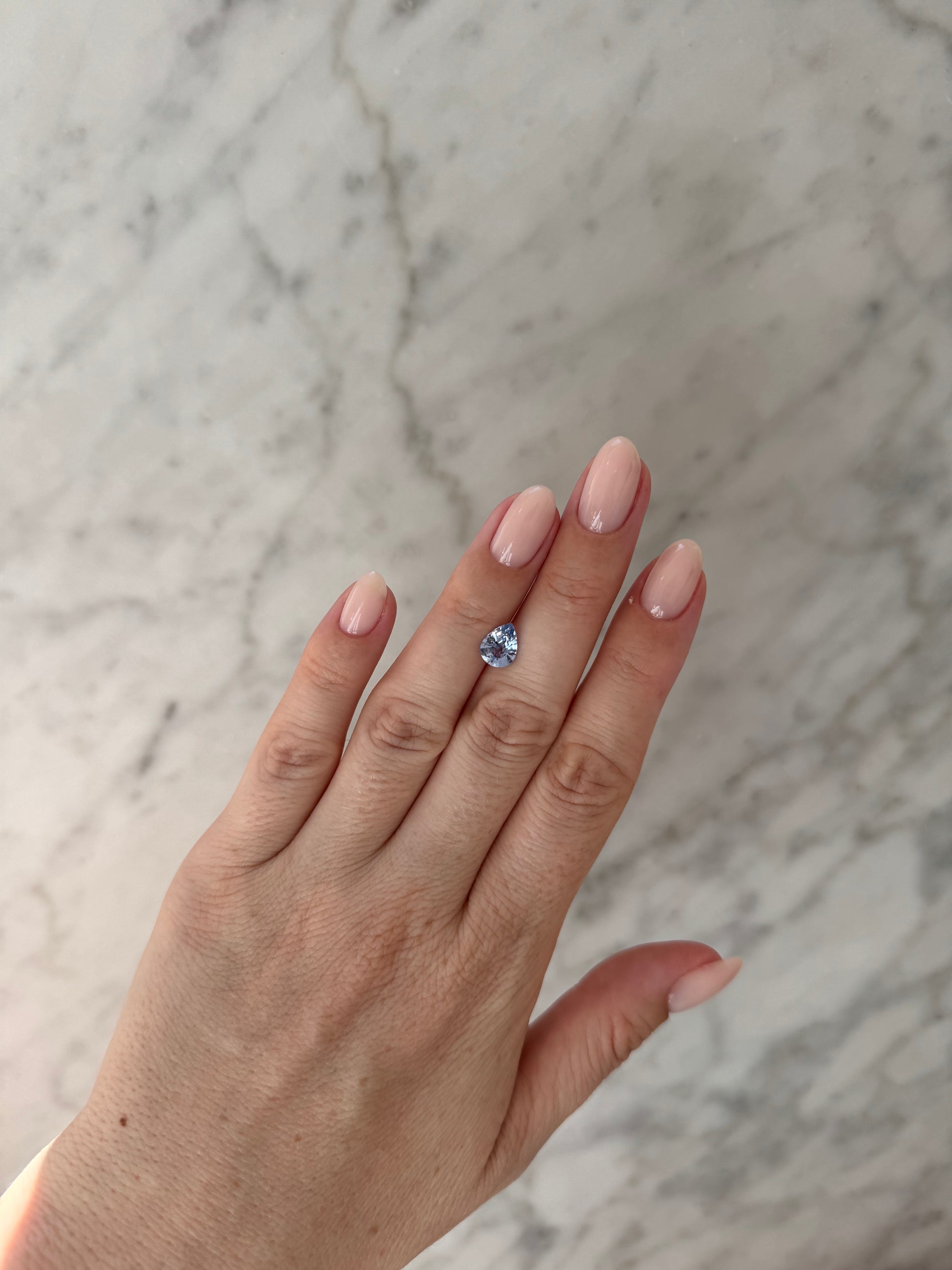 1.88ct Periwinkle Sapphire | 1.29 ratio | Certified