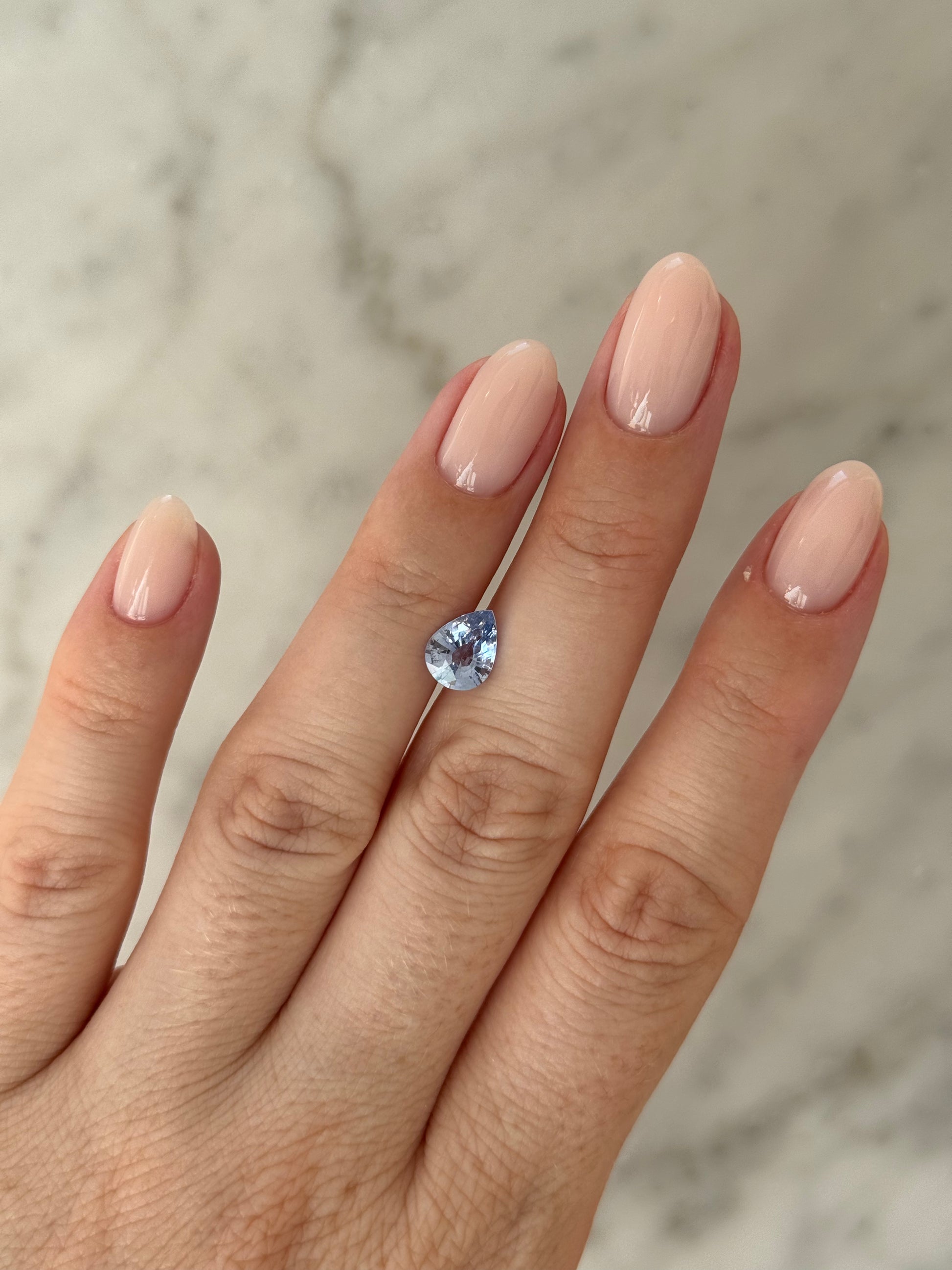 1.88ct Periwinkle Sapphire | 1.29 ratio | Certified