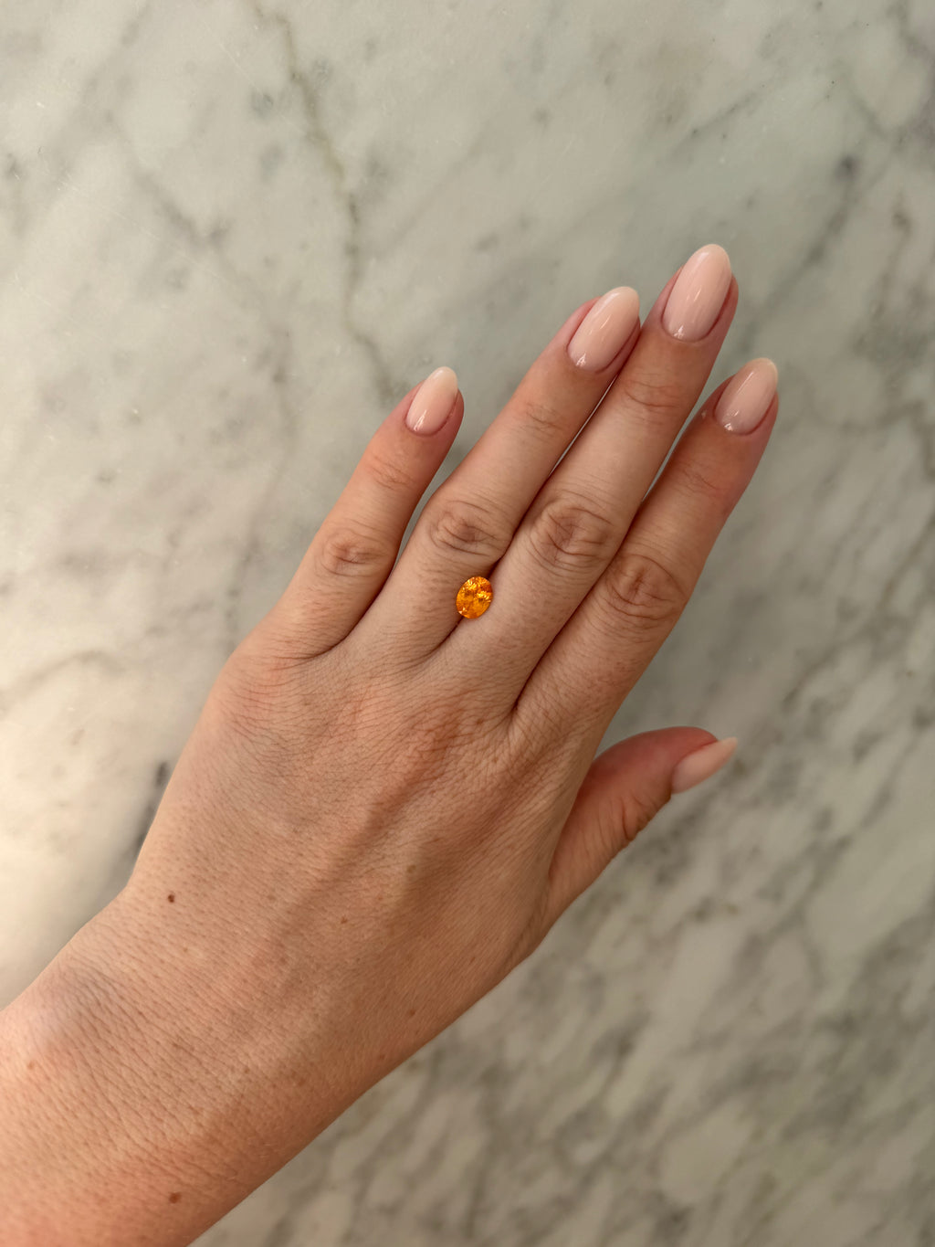 1.67ct Mandarin Garnet | 1.31 ratio