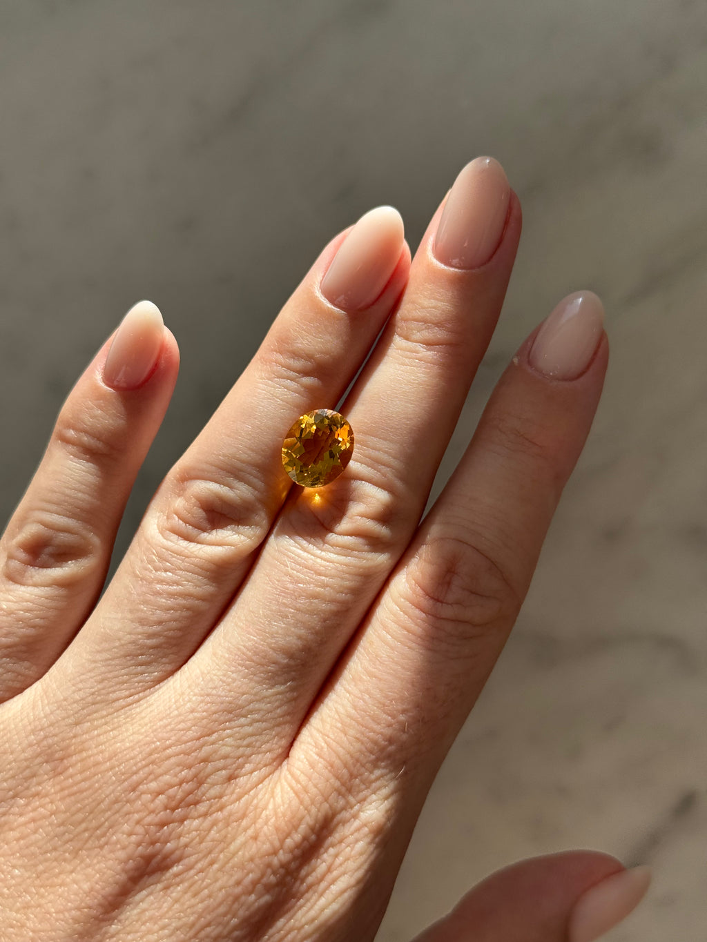 4.07ct Citrine | 1.19 ratio