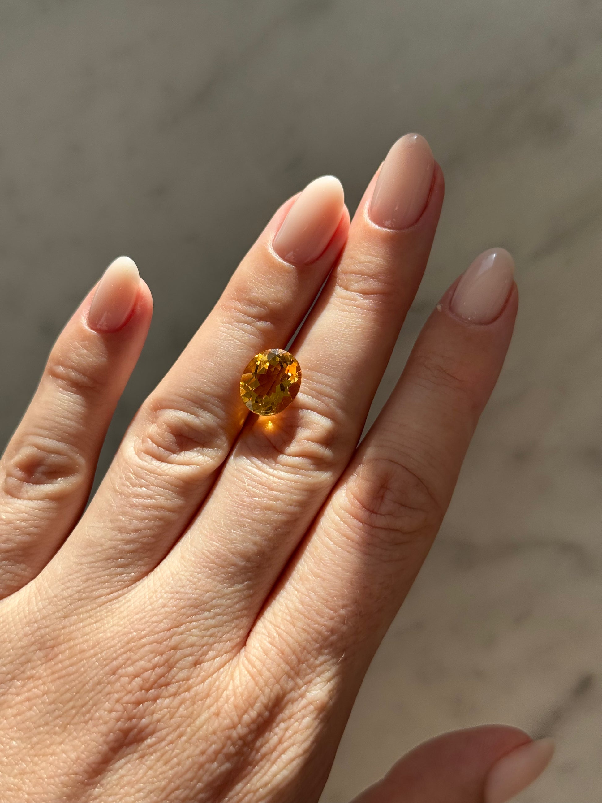 4.07ct Citrine | 1.19 ratio