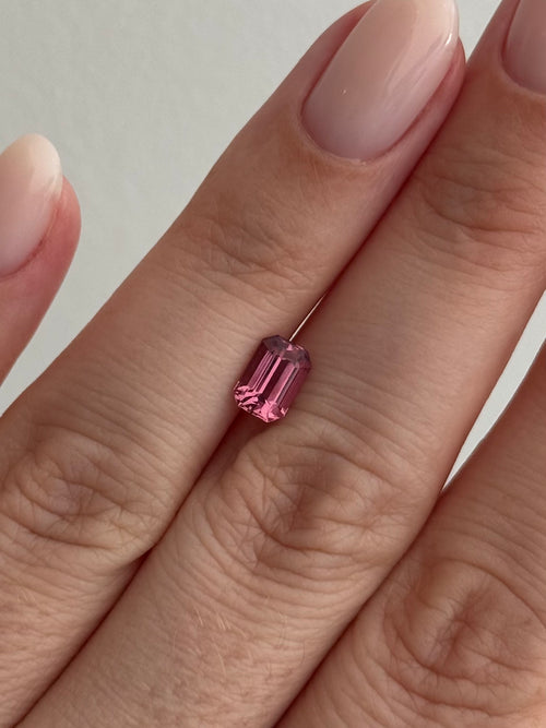 1.07ct Pink Tourmaline | 1.40 ratio