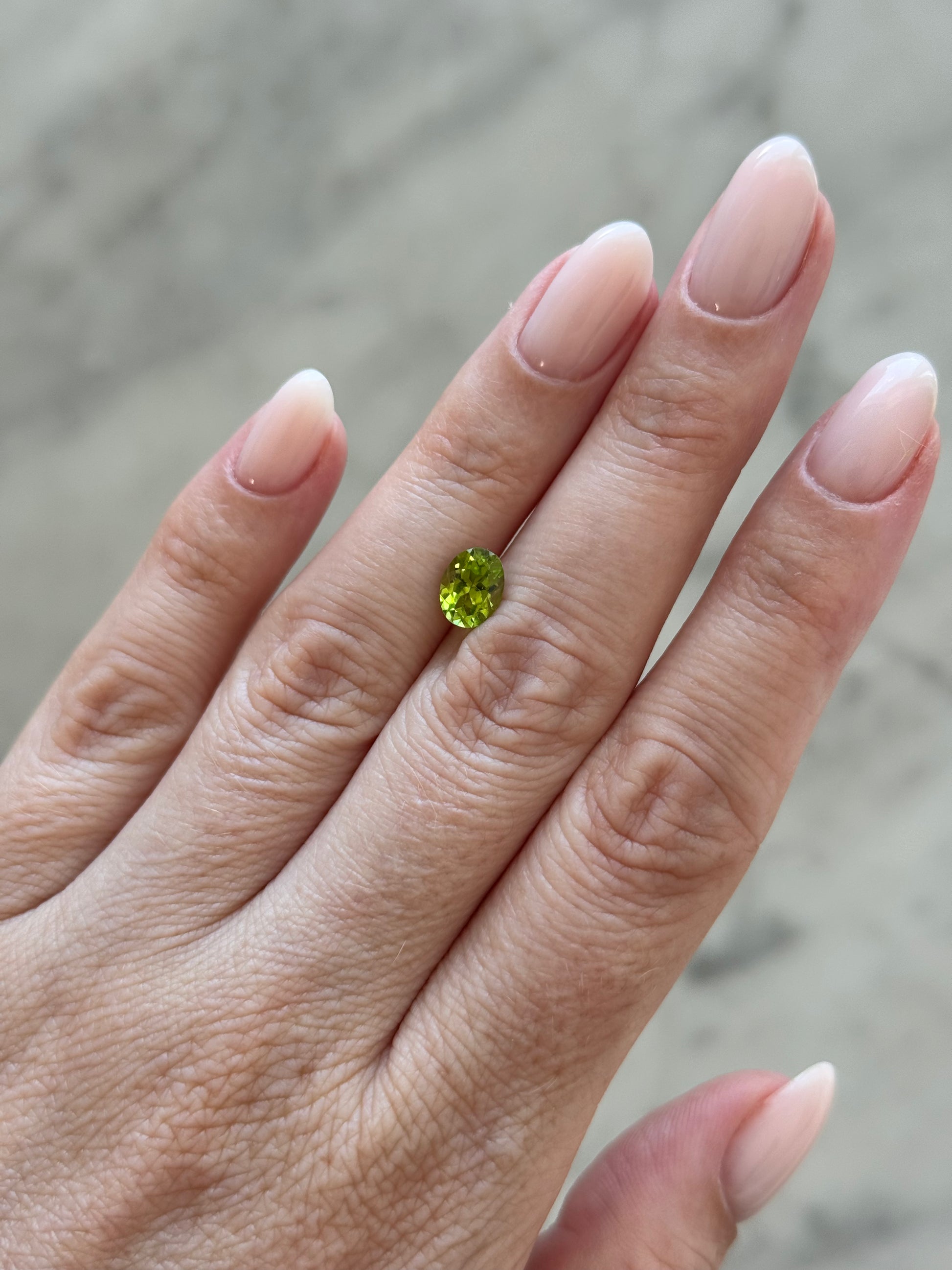 1.58ct Peridot | 1.32 ratio