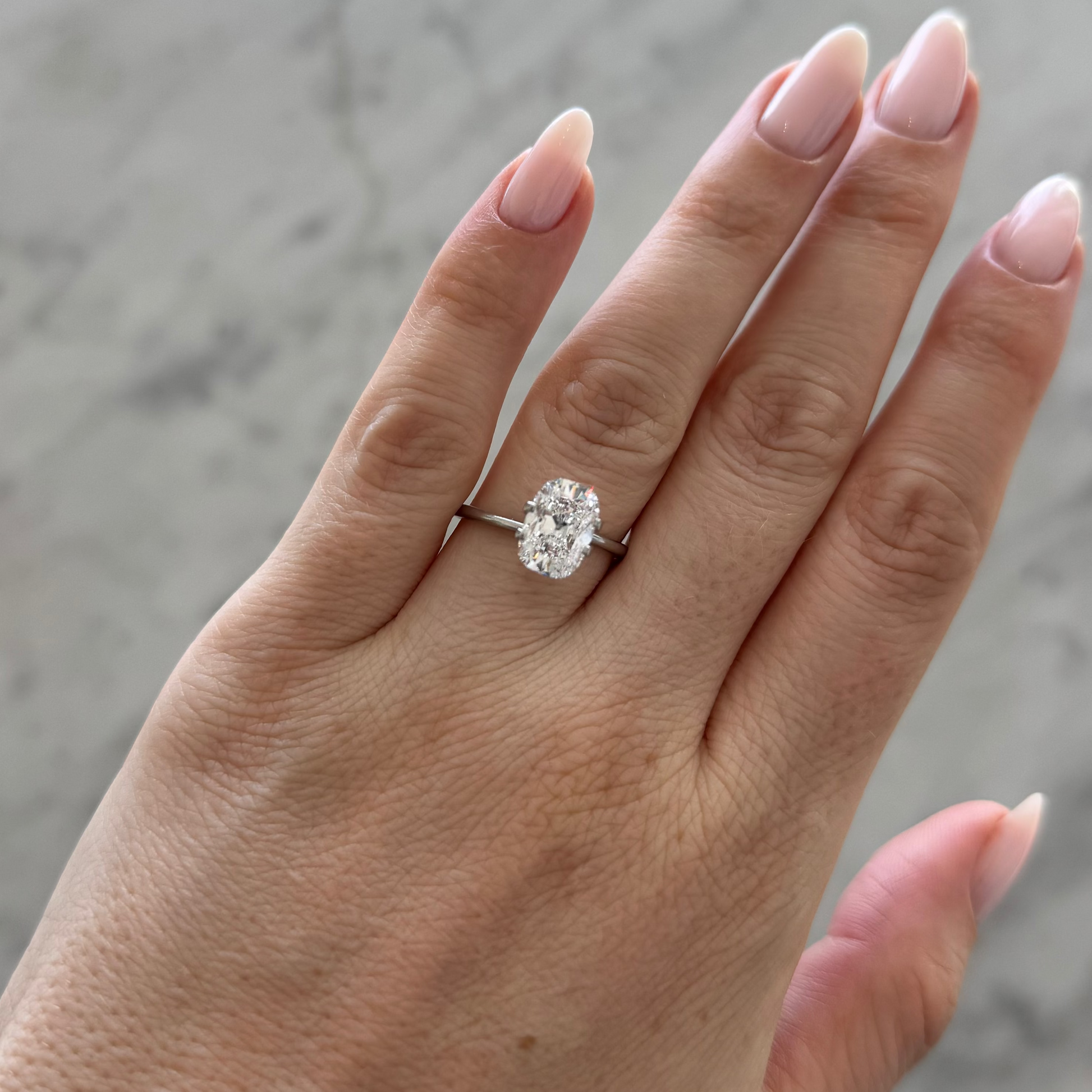 Old Mine Cushion Brilliant | 2.72ct D VVS2 | 1.40 ratio | IGI Certified 760589448