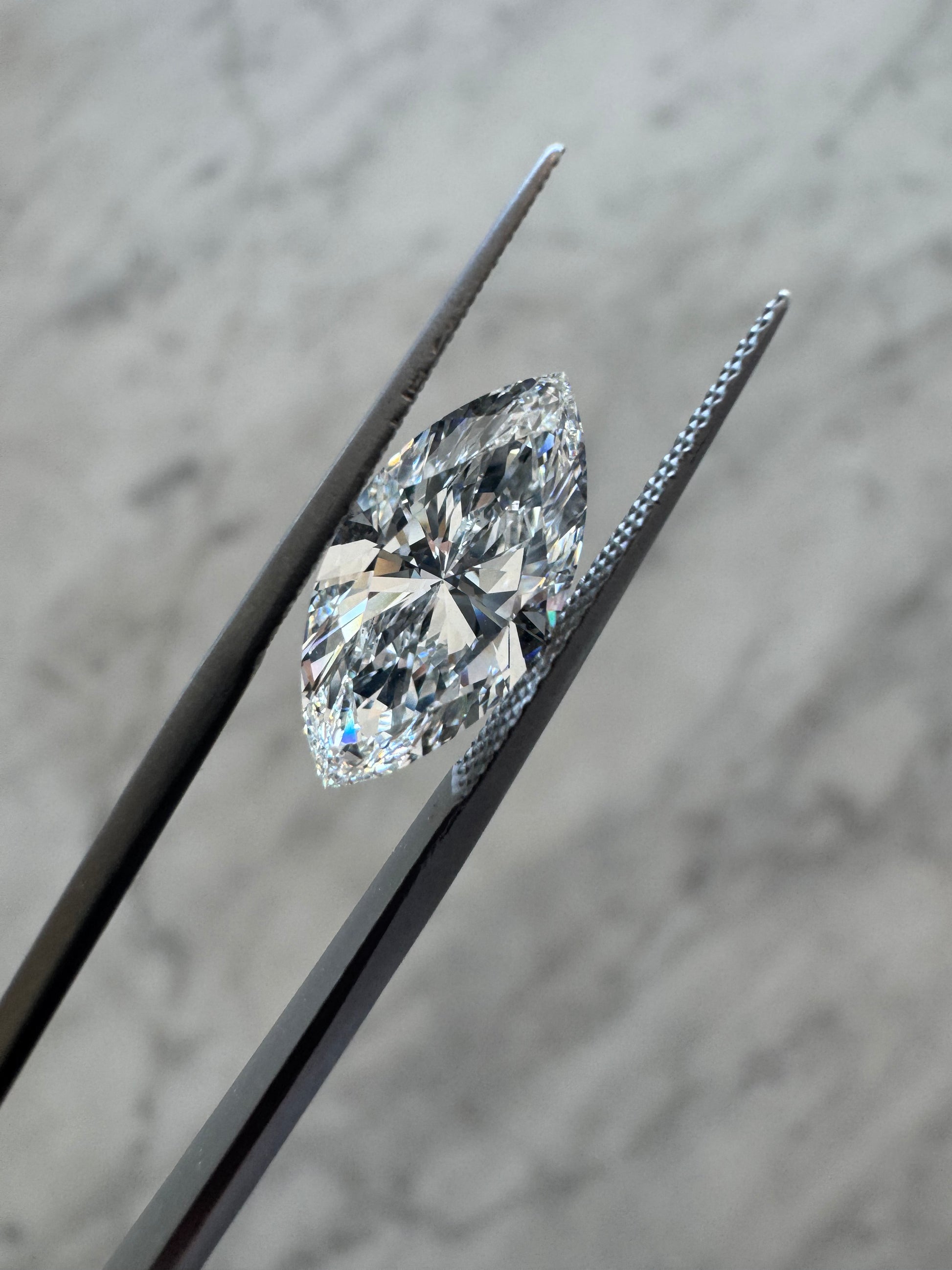 Marquise | 3.06ct E VVS2 | 2.06 ratio | IGI Certified LG754504247