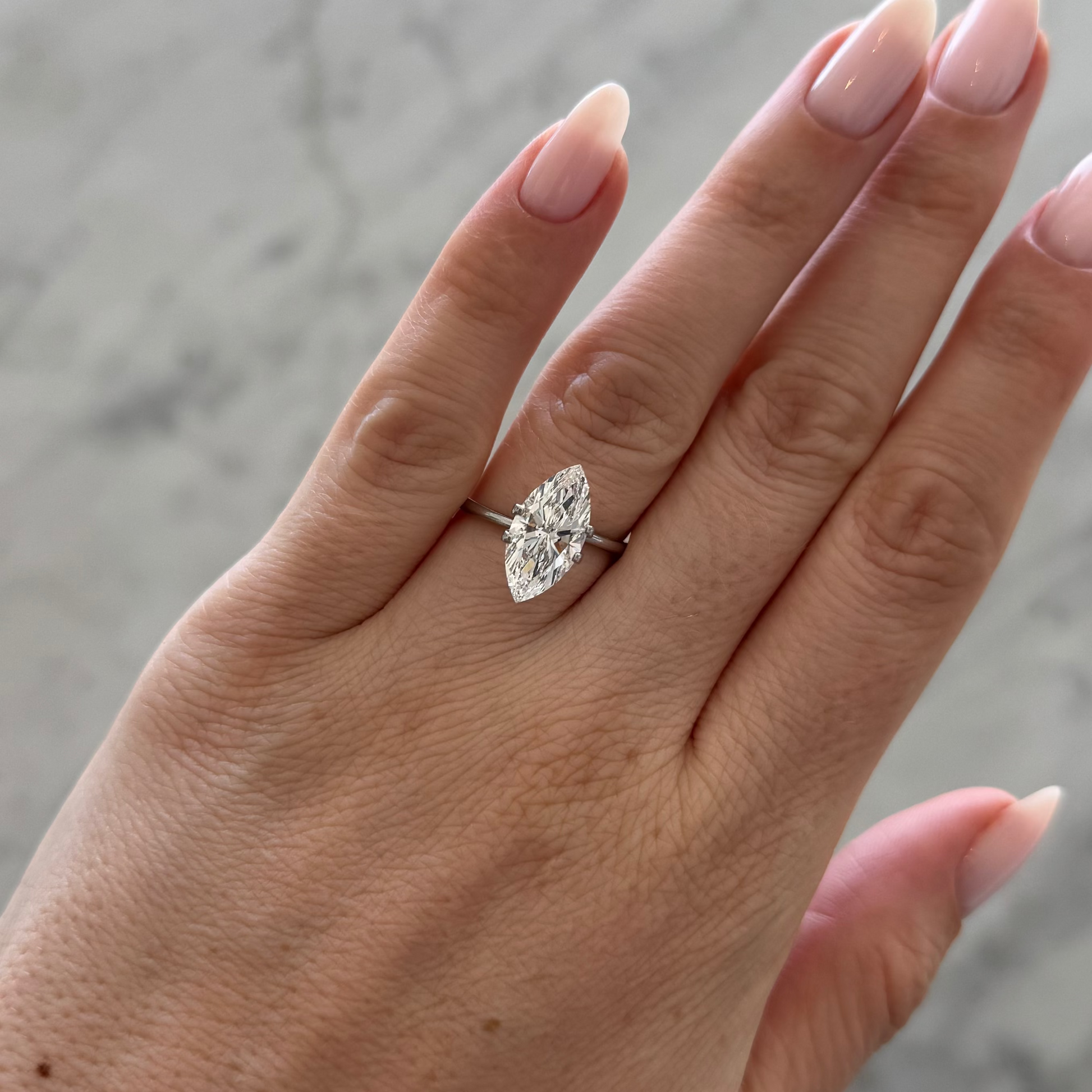 Marquise | 3.06ct E VVS2 | 2.06 ratio | IGI Certified LG754504247