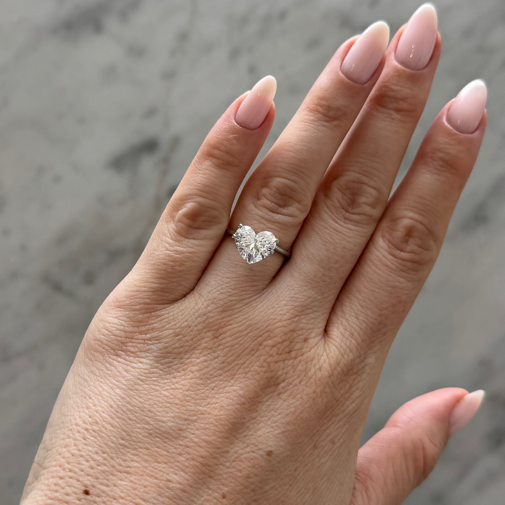 Heart | 3.08ct D VS1 | 0.85 ratio | IGI Certified LG678527570