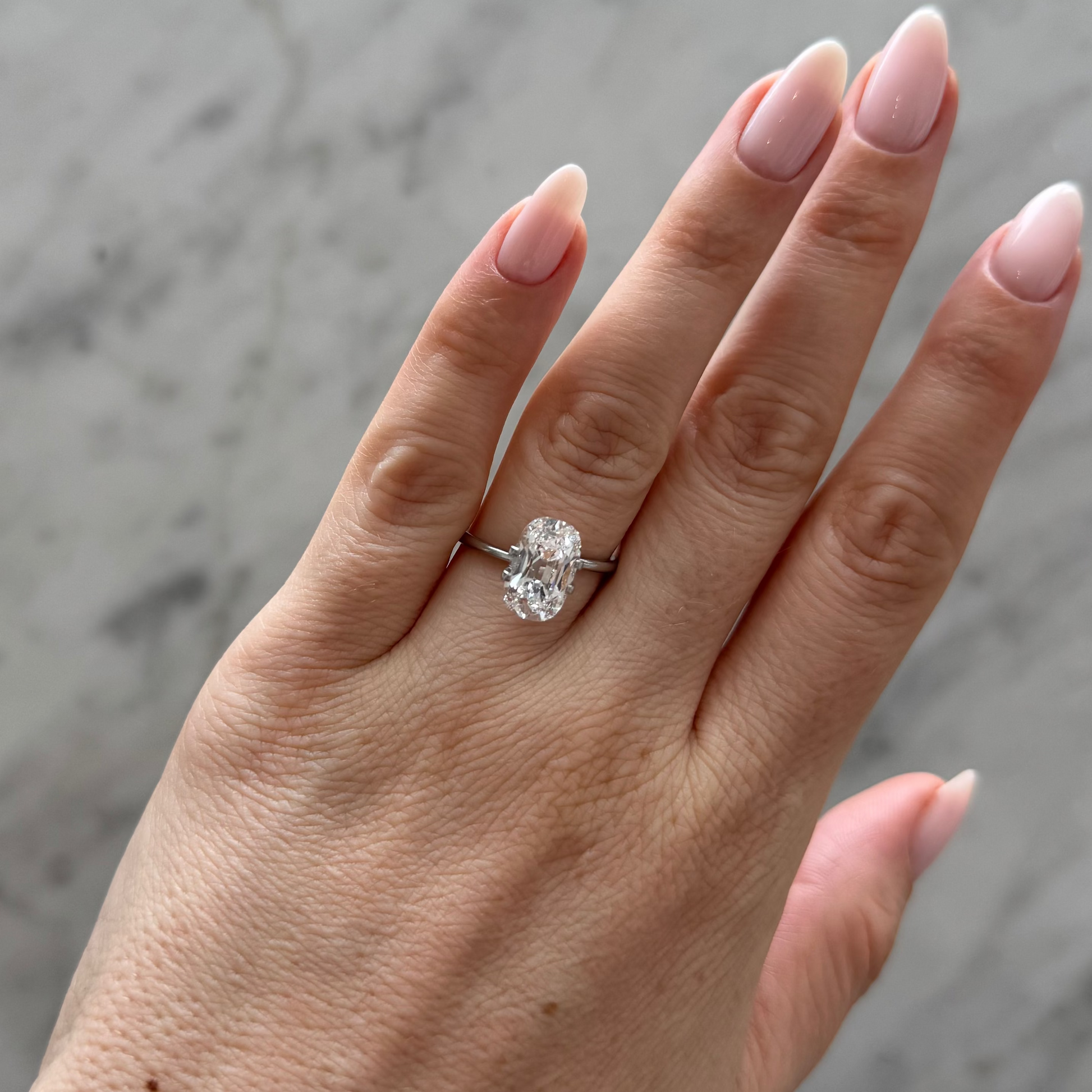 Old Mine Cushion | 3.22ct D VS1 | 1.61 ratio | IGI Certified LG741521846