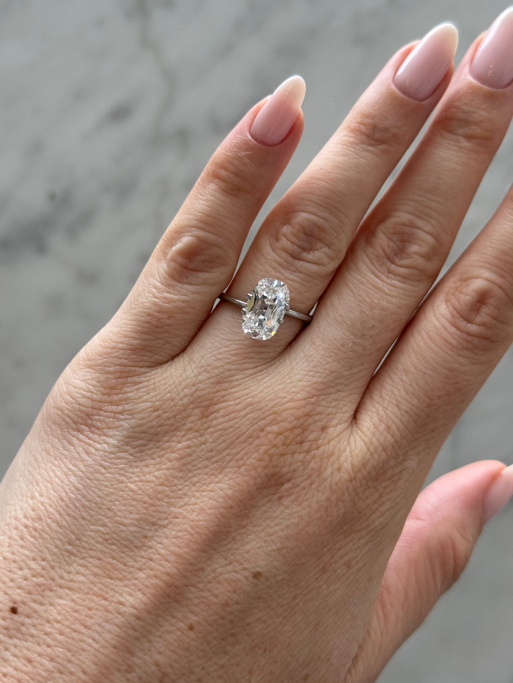 Old Mine Cushion | 3.22ct D VS1 | 1.61 ratio | IGI Certified LG741521846