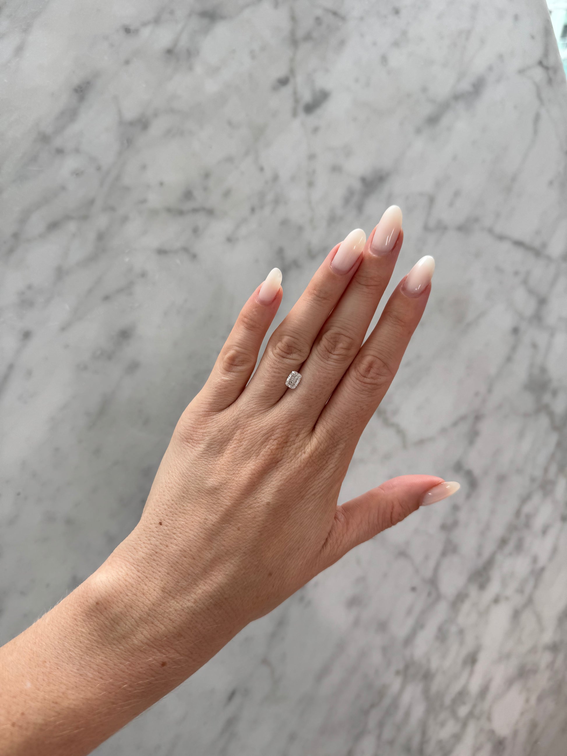Elongated Cushion | 1.02ct E VS2 | 1.41 ratio | IGI Certified