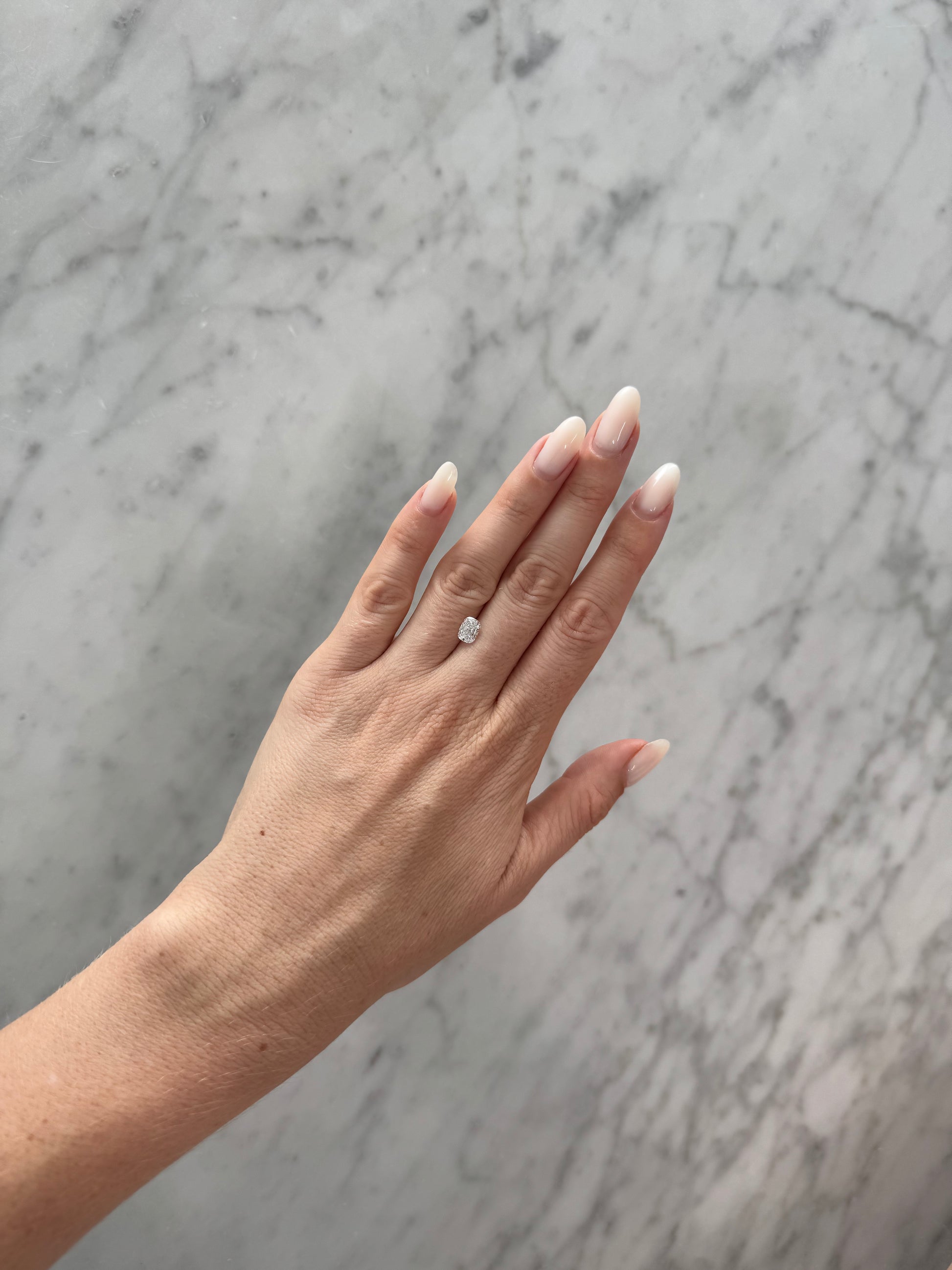 Elongated Cushion | 1.08ct E VS2 | 1.34 ratio | IGI Certified