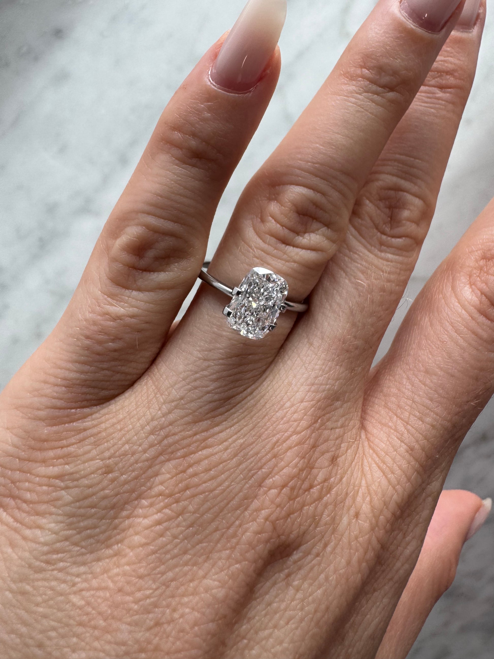 Cushion | 2.07ct D VS2 | 1.45 ratio | IGI Certified