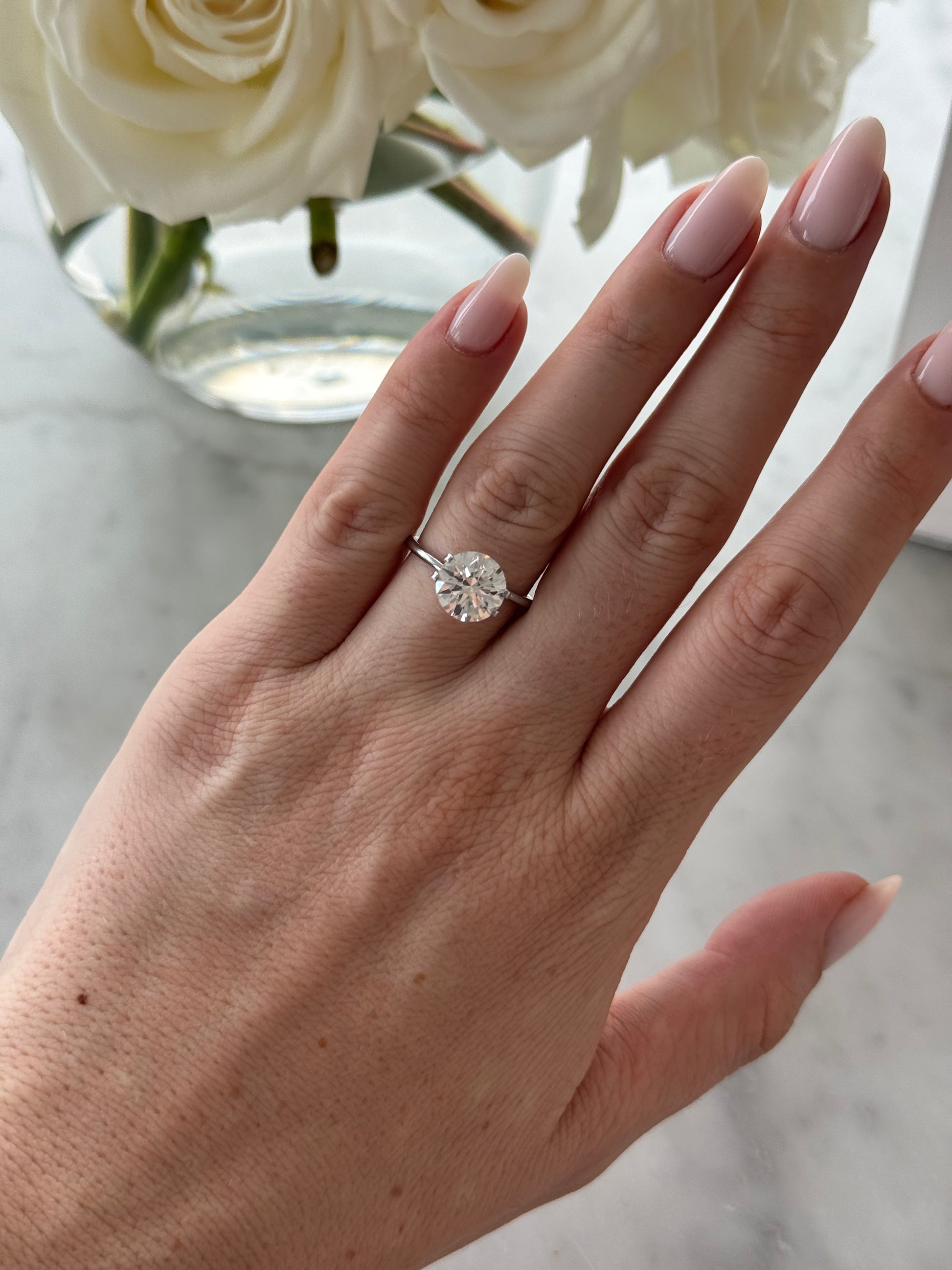 3ct Round Loose Diamond