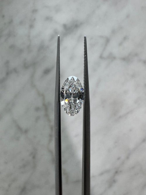 Antique-style Moval | 2.01ct D VS1 | 1.67 ratio | IGI Certified 723531843