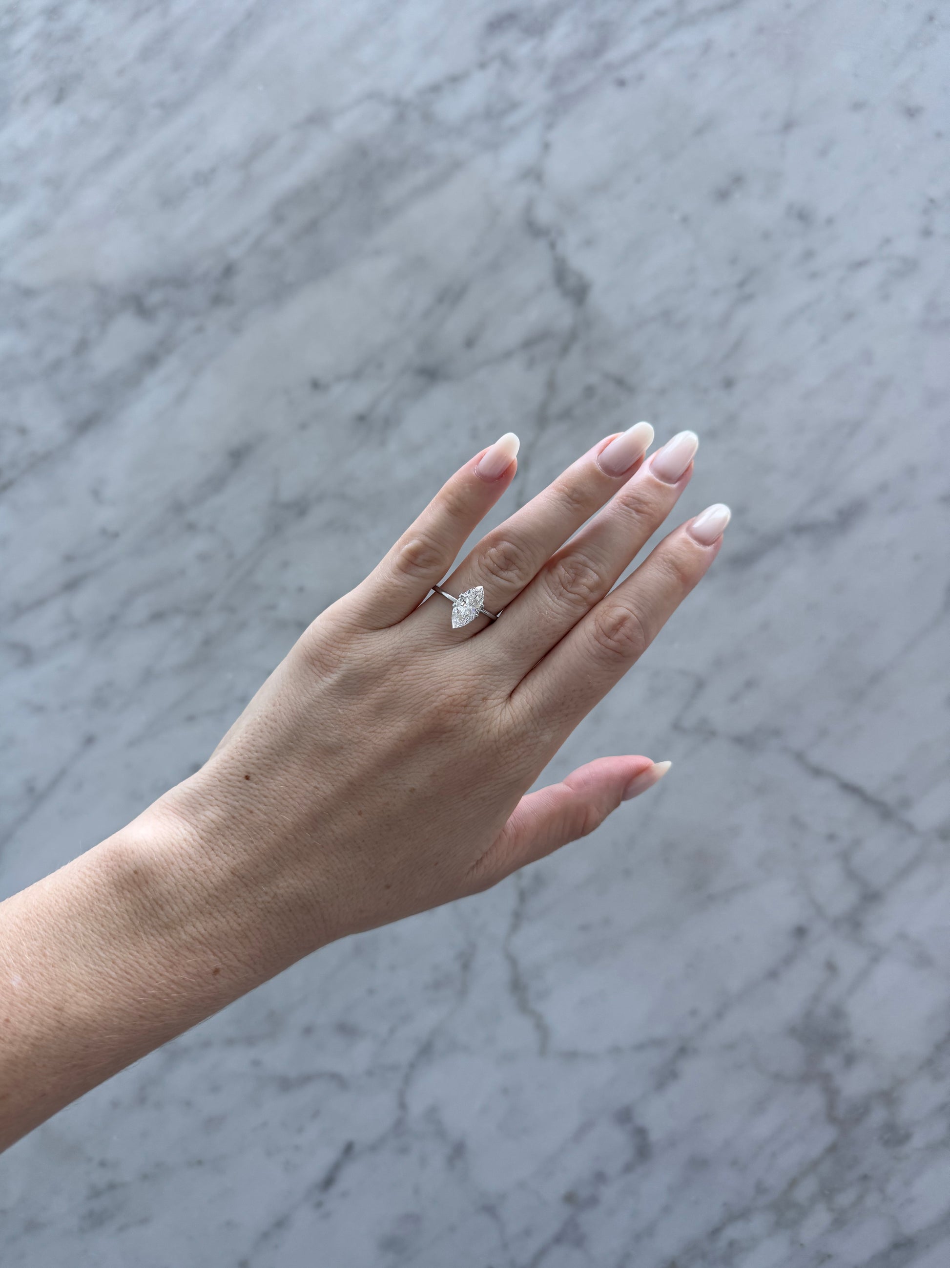 Marquise | 2.05ct D VS1 | 2.05 ratio | IGI Certified 668474131