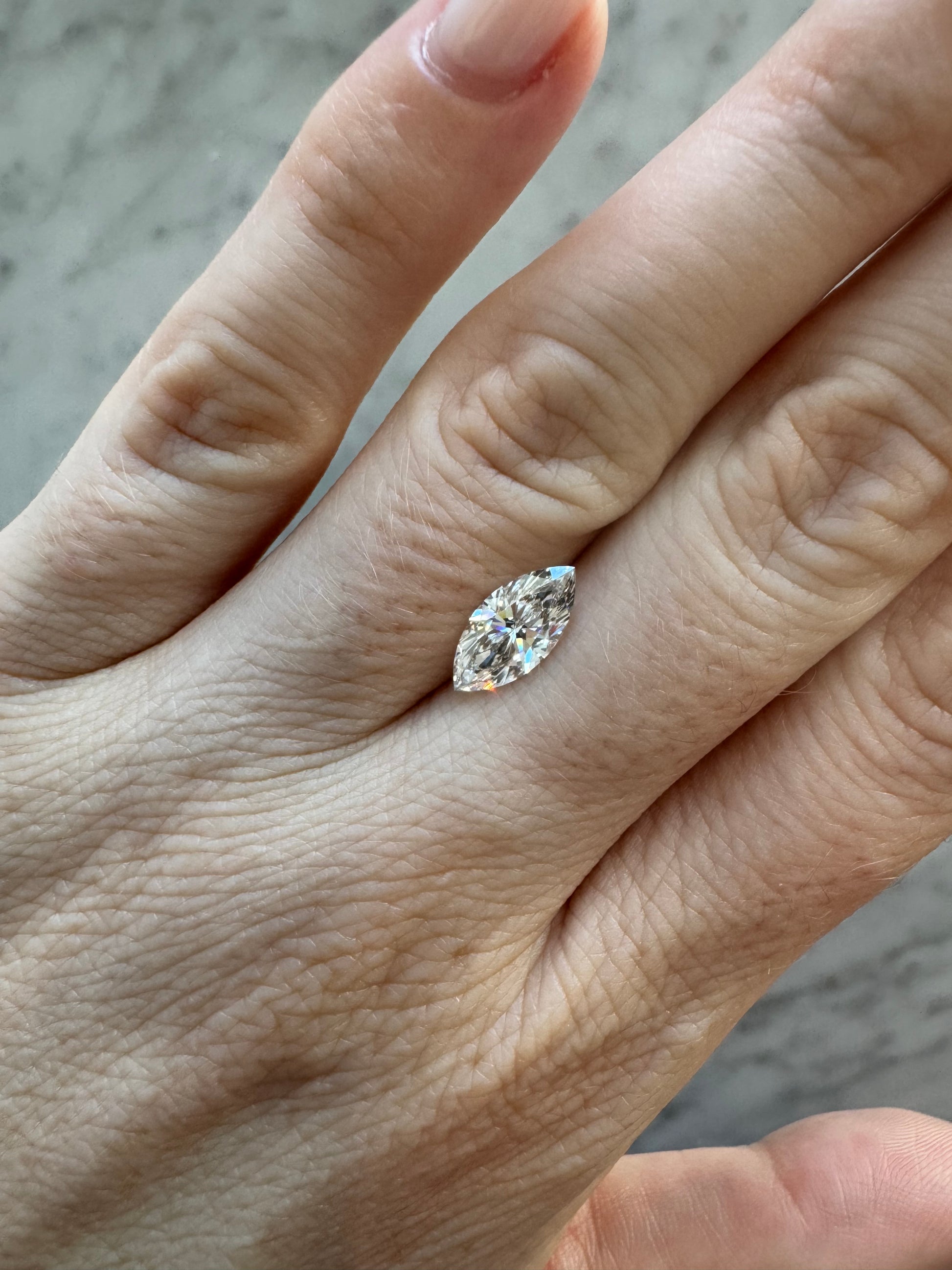 Marquise | 1.39ct F VS1 | 2.07 ratio | IGI Certified 653424357