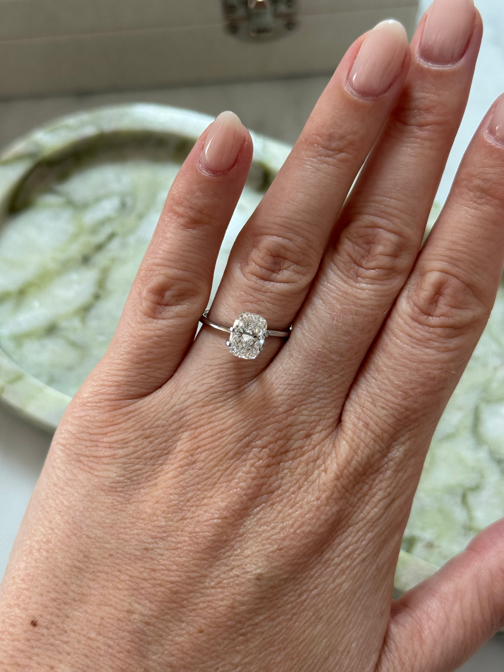 Cushion | 2.01ct F VS1 | 1.37 ratio | IGI Certified 817662507