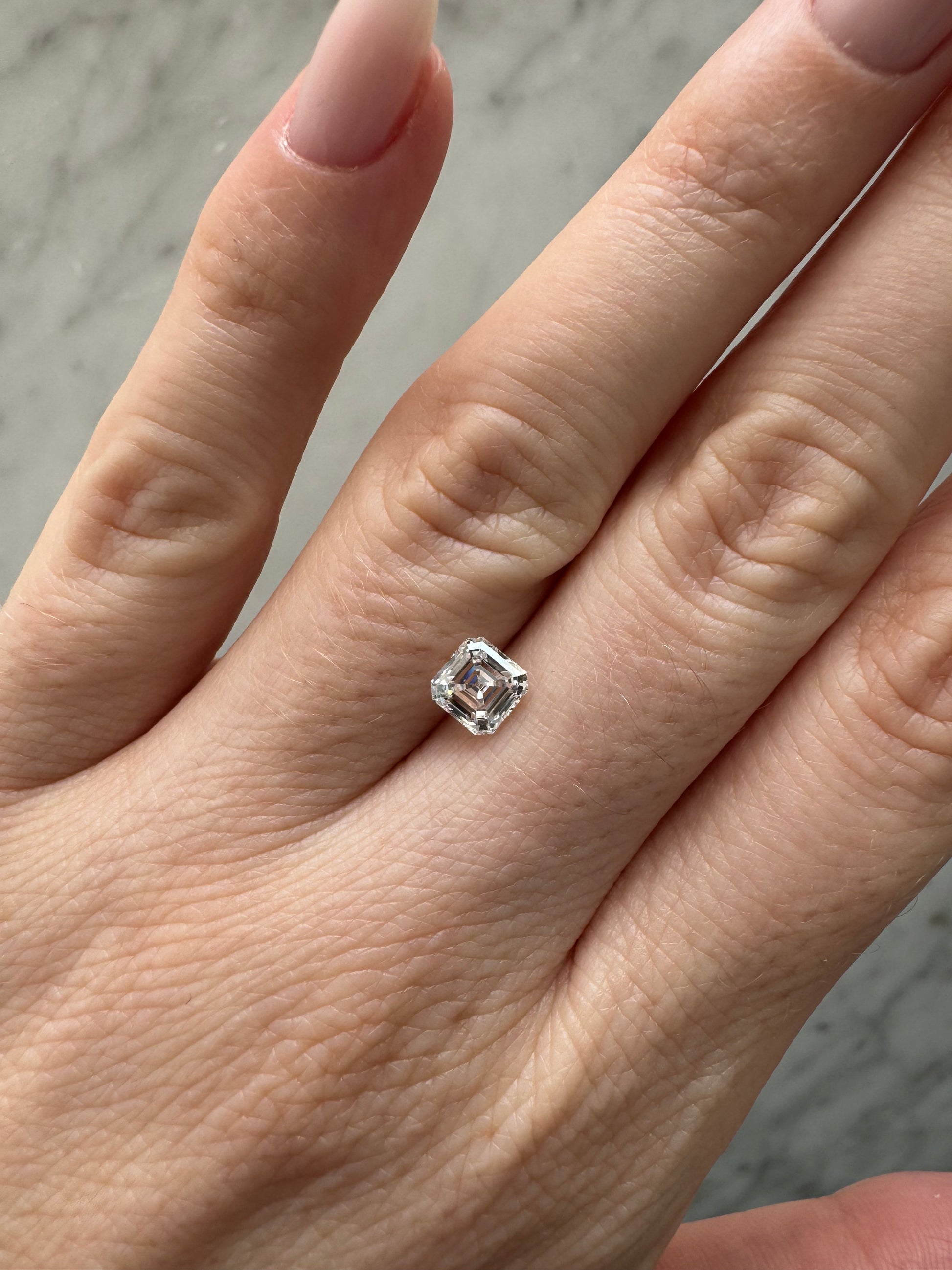 1ct Asscher | G VS2 | Founder's Pick