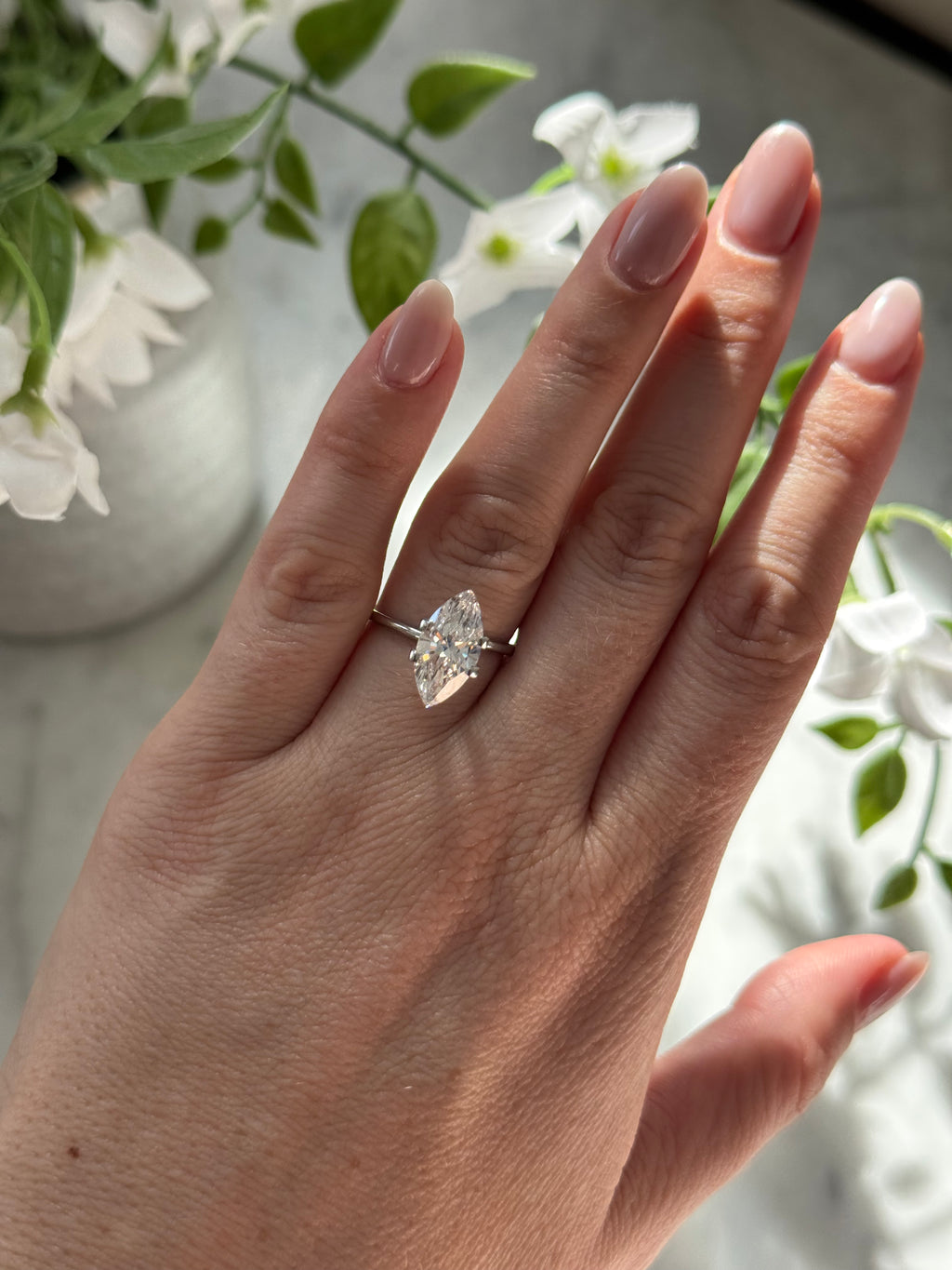 Marquise | 2.86ct D VS1 | 1.99 ratio | IGI Certified LG793649882