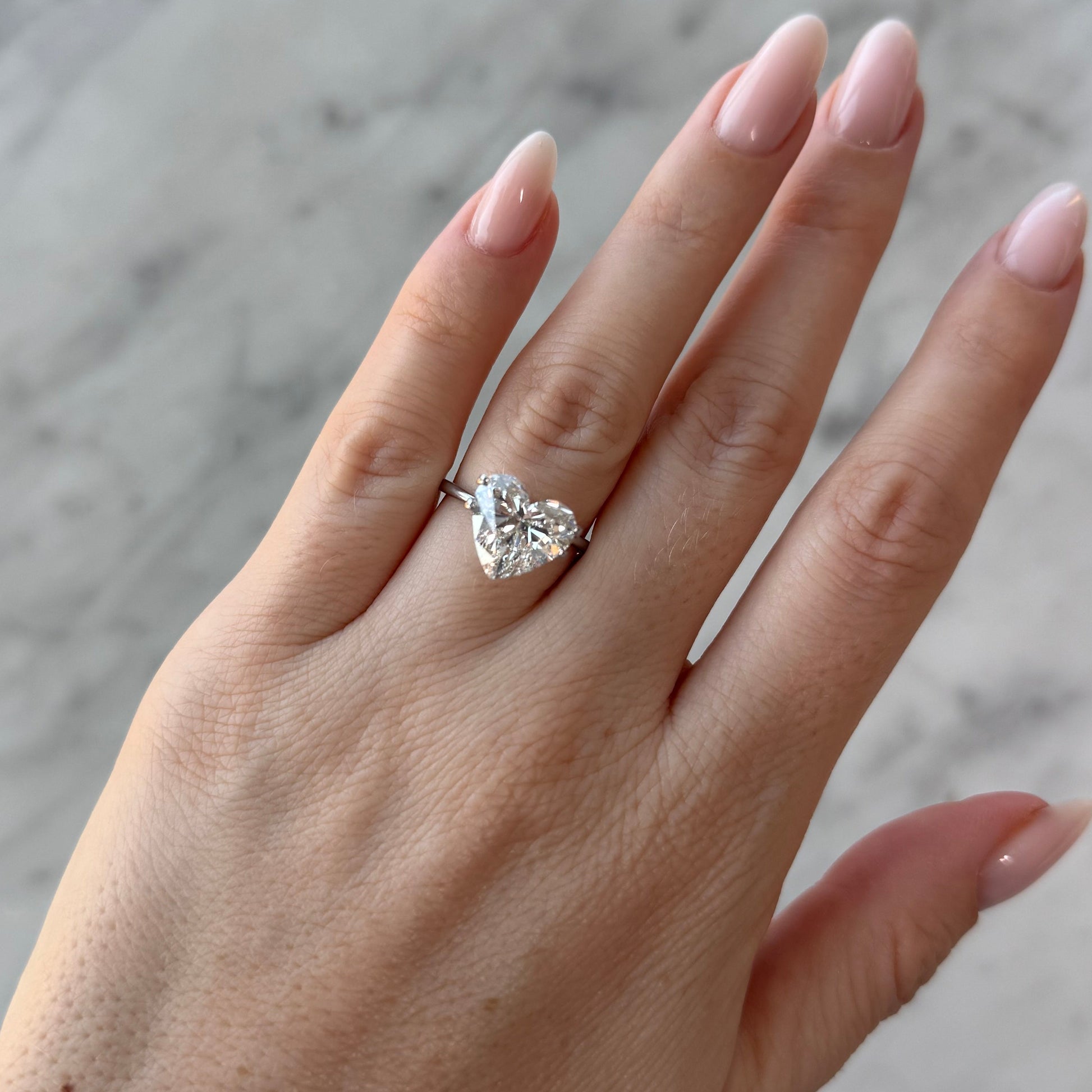 Heart | 5.01ct E VVS2 | 1.07 ratio | IGI Certified 704516045 | HT501