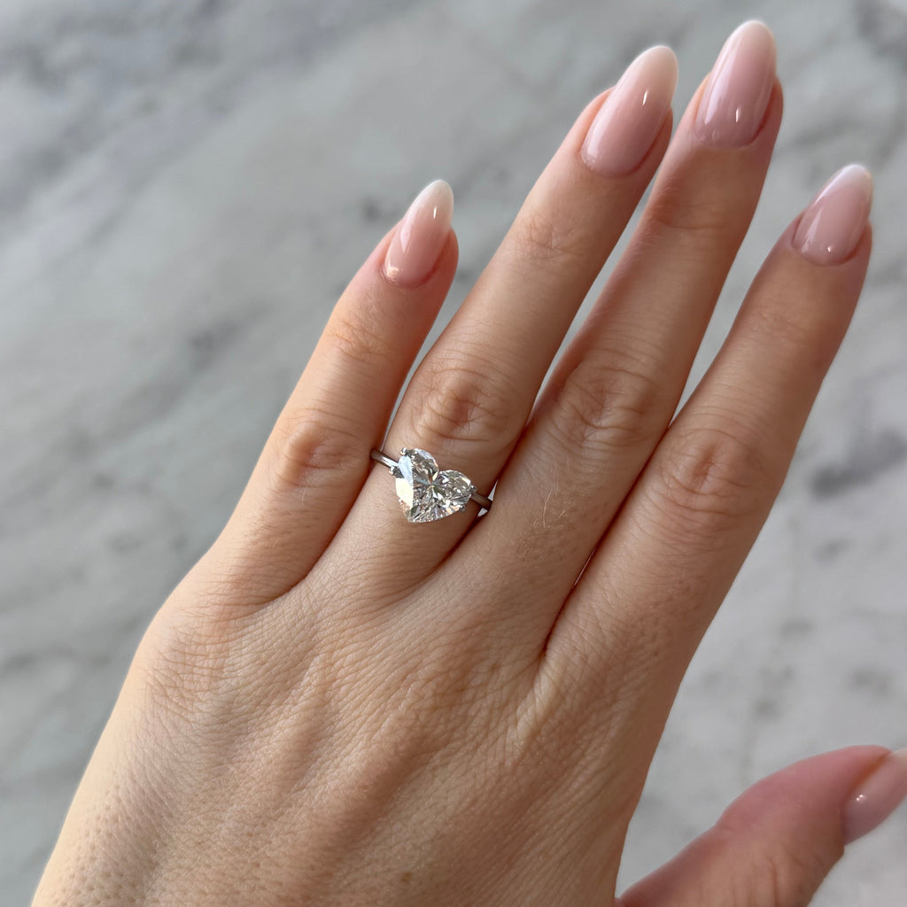 Heart | 3.56ct E VS1 | 1.16 ratio | IGI Certified LG705543229 | HT356