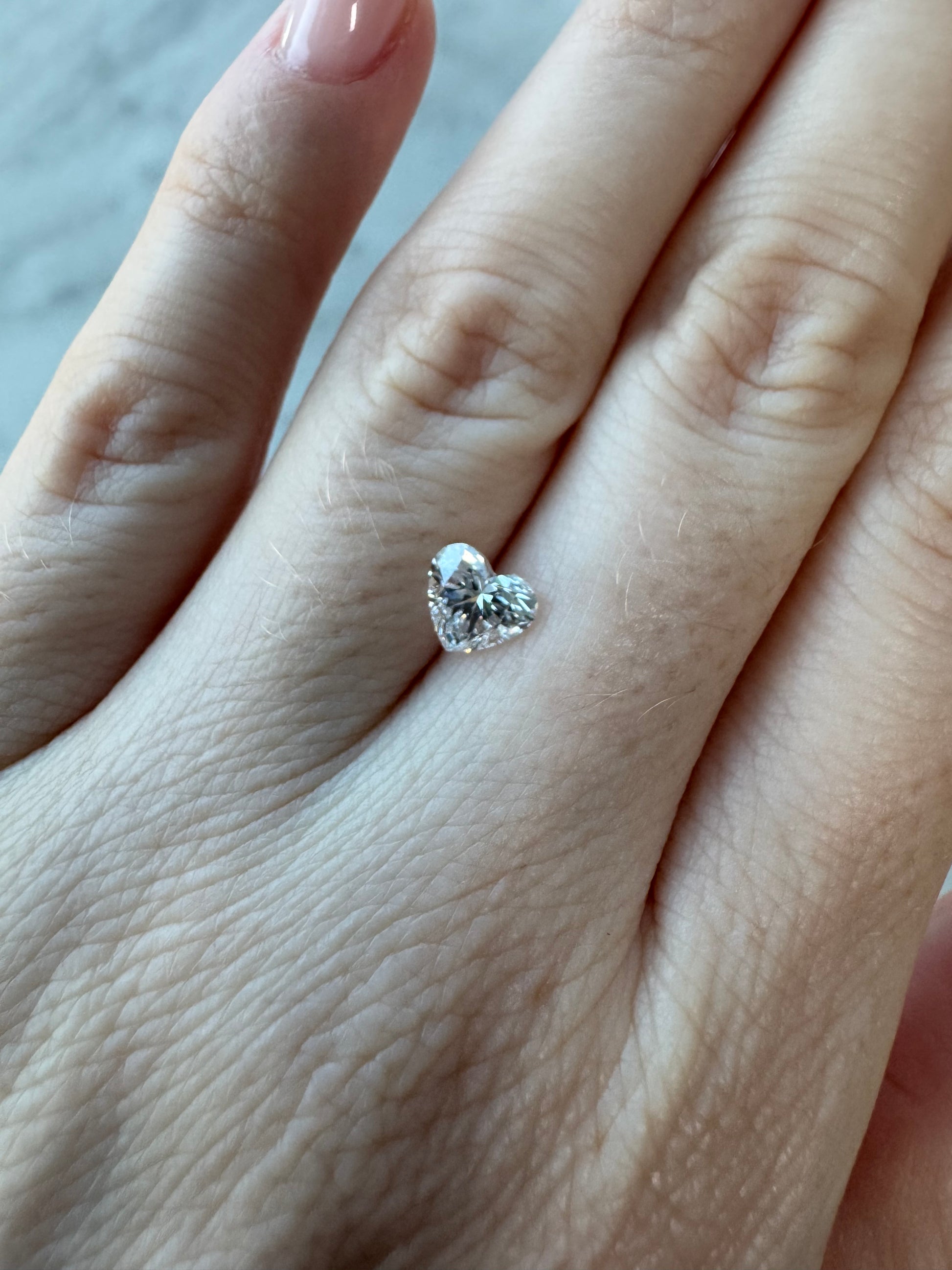 Heart | 1.04ct D VS1 | 1.14 ratio | IGI Certified LG728512290 | HT104