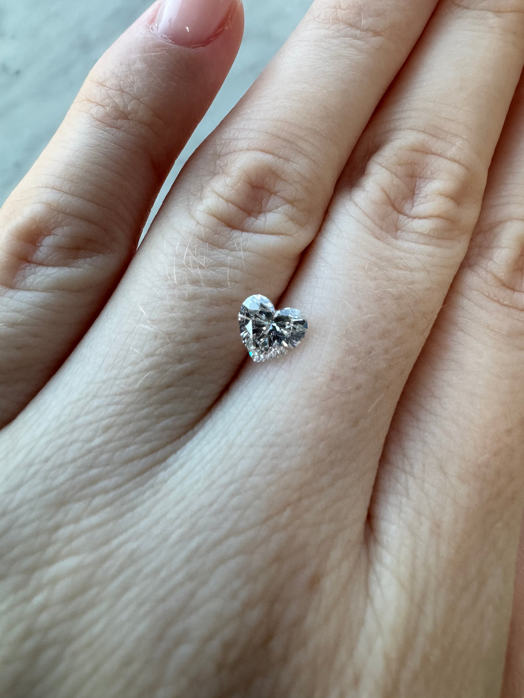 Heart | 1.09ct E VS2 | 1.11 ratio | IGI Certified LG702550440 | HT109