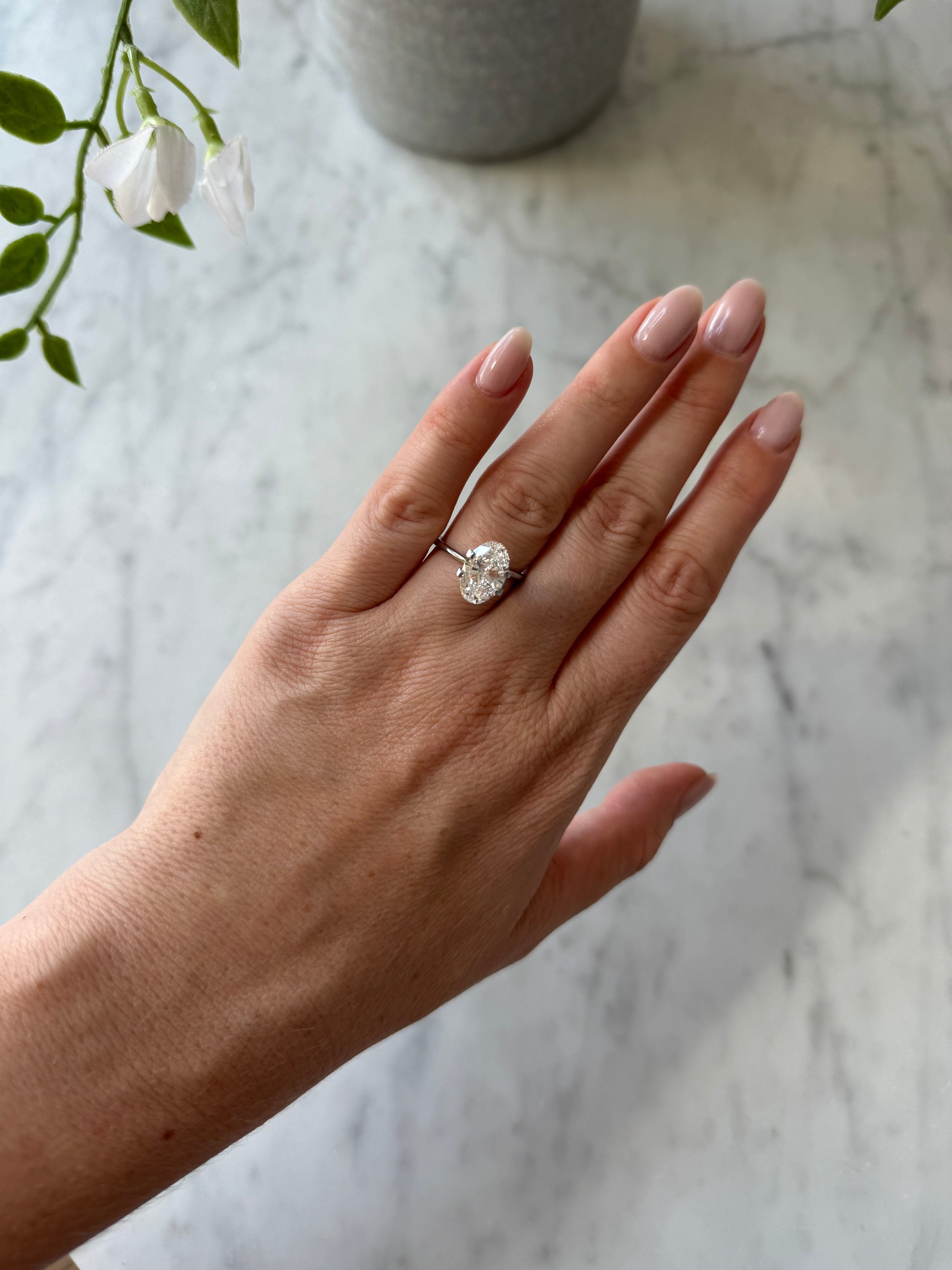 3ct Oval Loose Diamond