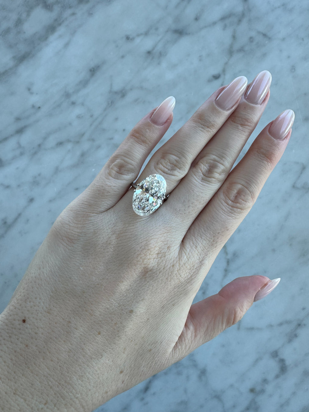 Oval | 11.02ct E VS1 | 1.57 ratio | IGI Certified LG702570380 | OV1102