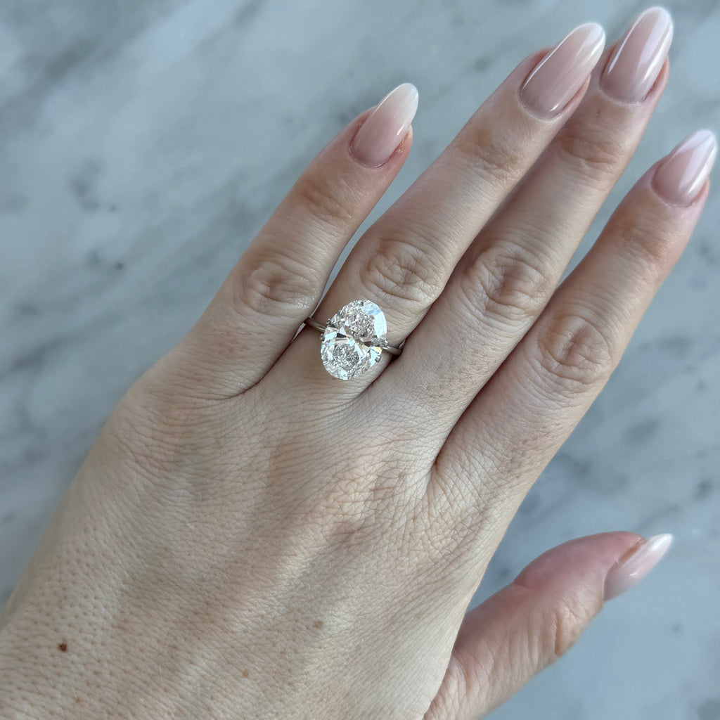 Oval | 6.05ct D VS1 | 1.4 ratio | IGI Certified LG700539734 | OV605