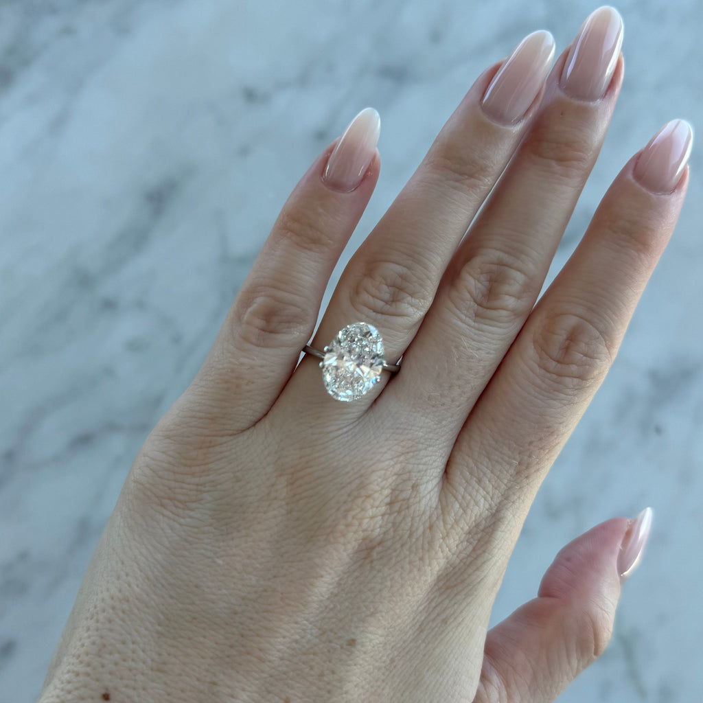 Oval | 5.87ct F VS2 | 1.41 ratio | IGI Certified LG700507632 | OV587
