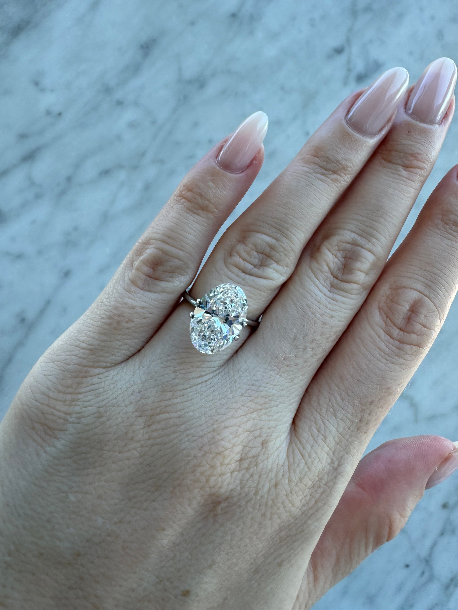 Oval | 5.09ct D VS2 | 1.51 ratio | IGI Certified LG735502214 | OV509