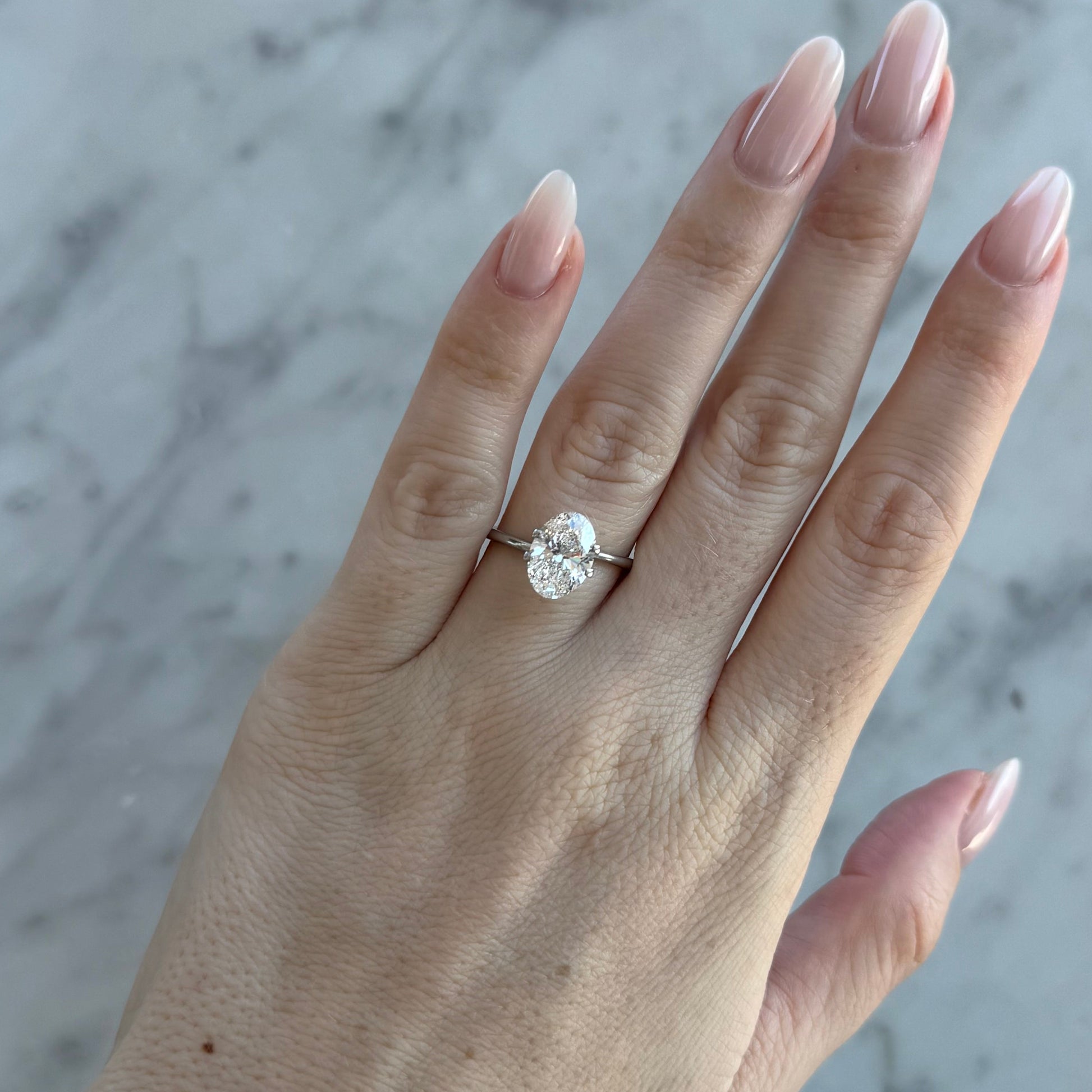 Oval | 2.55ct D VVS1 | 1.42 ratio | IGI Certified 717596025 | OV255