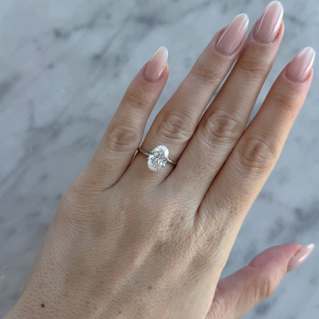 Oval | 2.5ct D VS2 | 1.52 ratio | IGI Certified LG710547318 | OV250